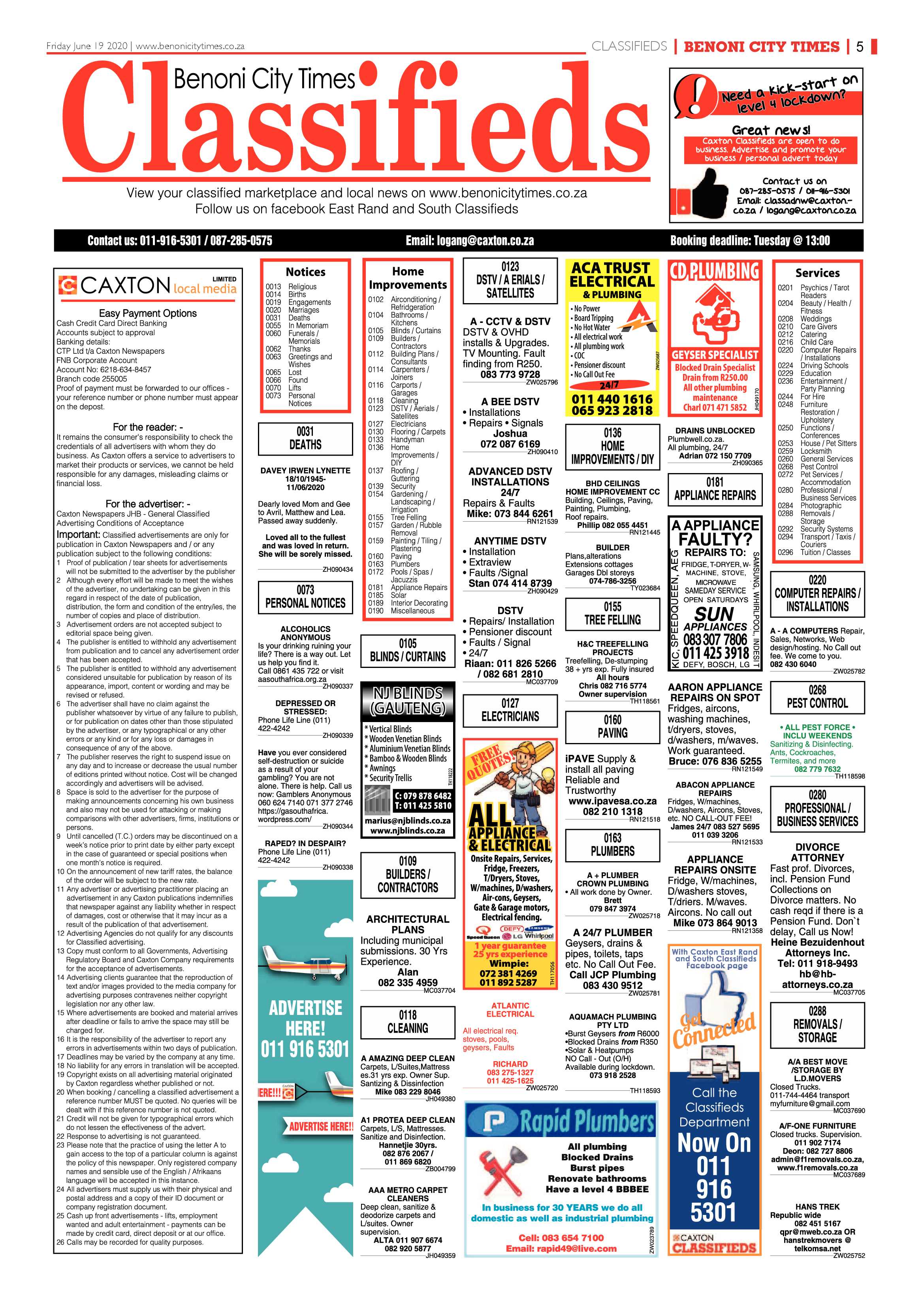 Benoni City Times 18 June 2020 page 5