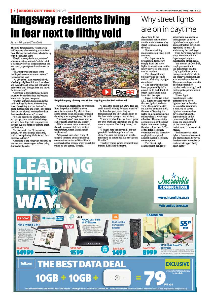 Benoni City Times 18 June 2021 page 4
