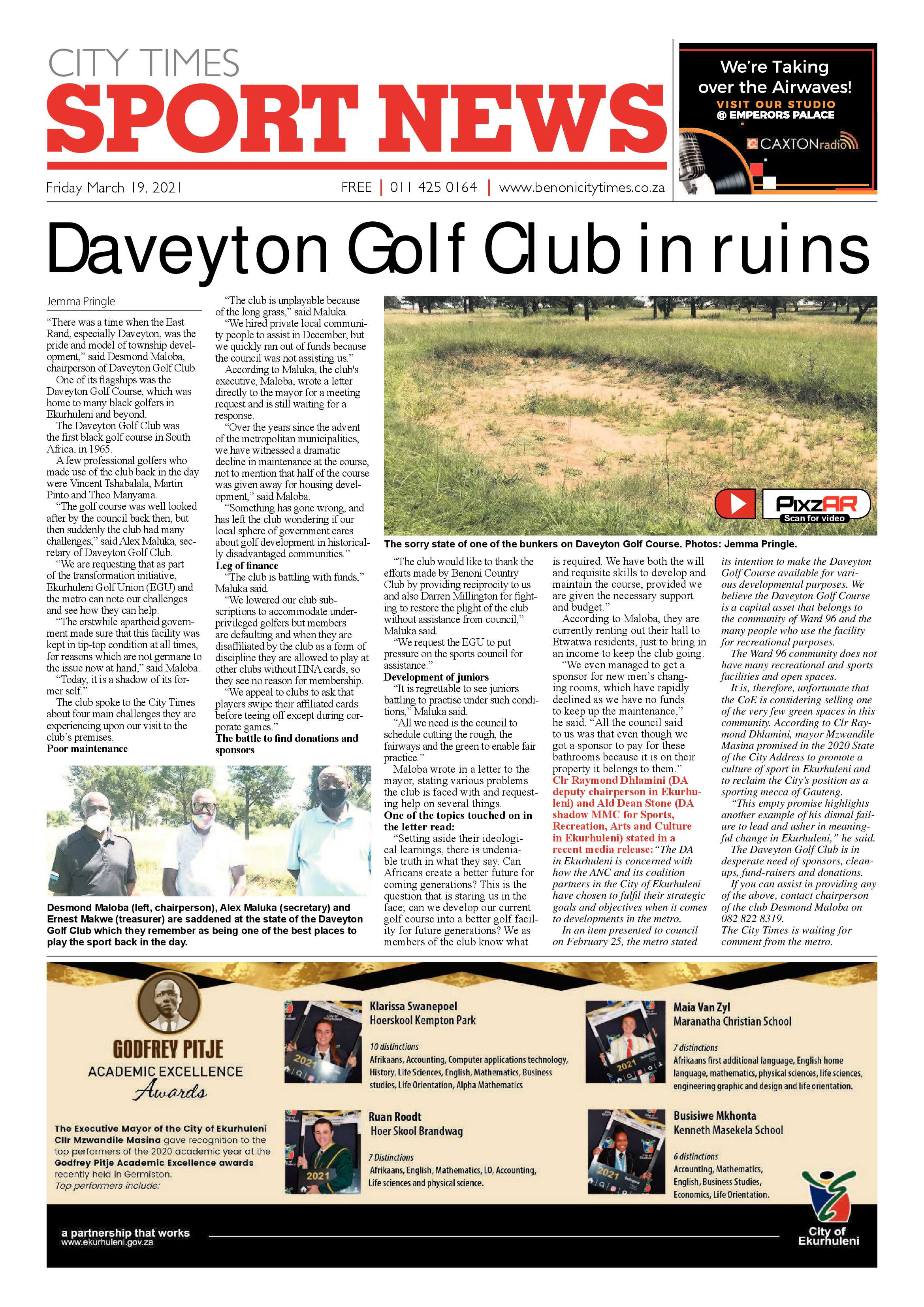 Benoni City Times 18 March 2021 page 16
