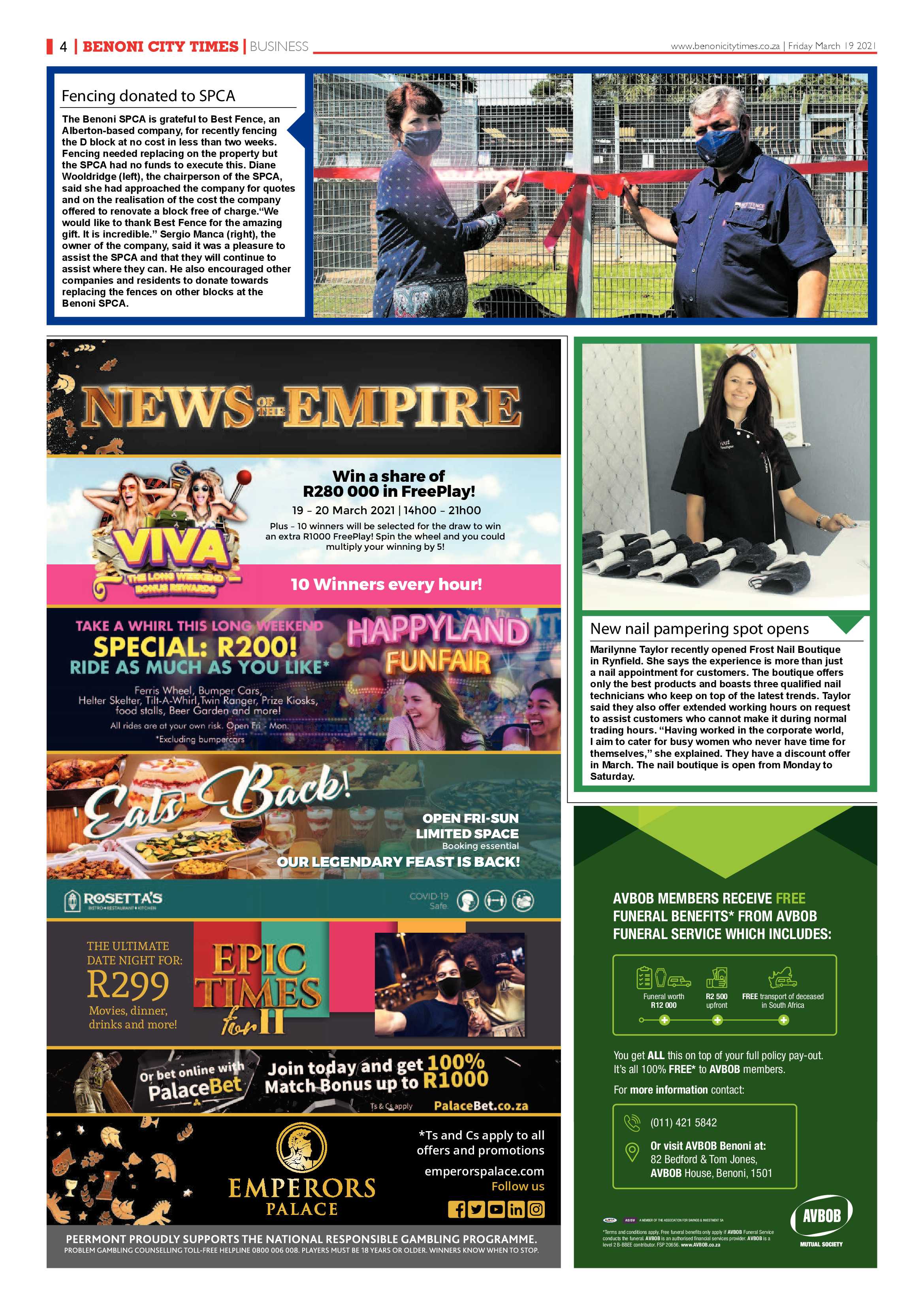 Benoni City Times 18 March 2021 page 4