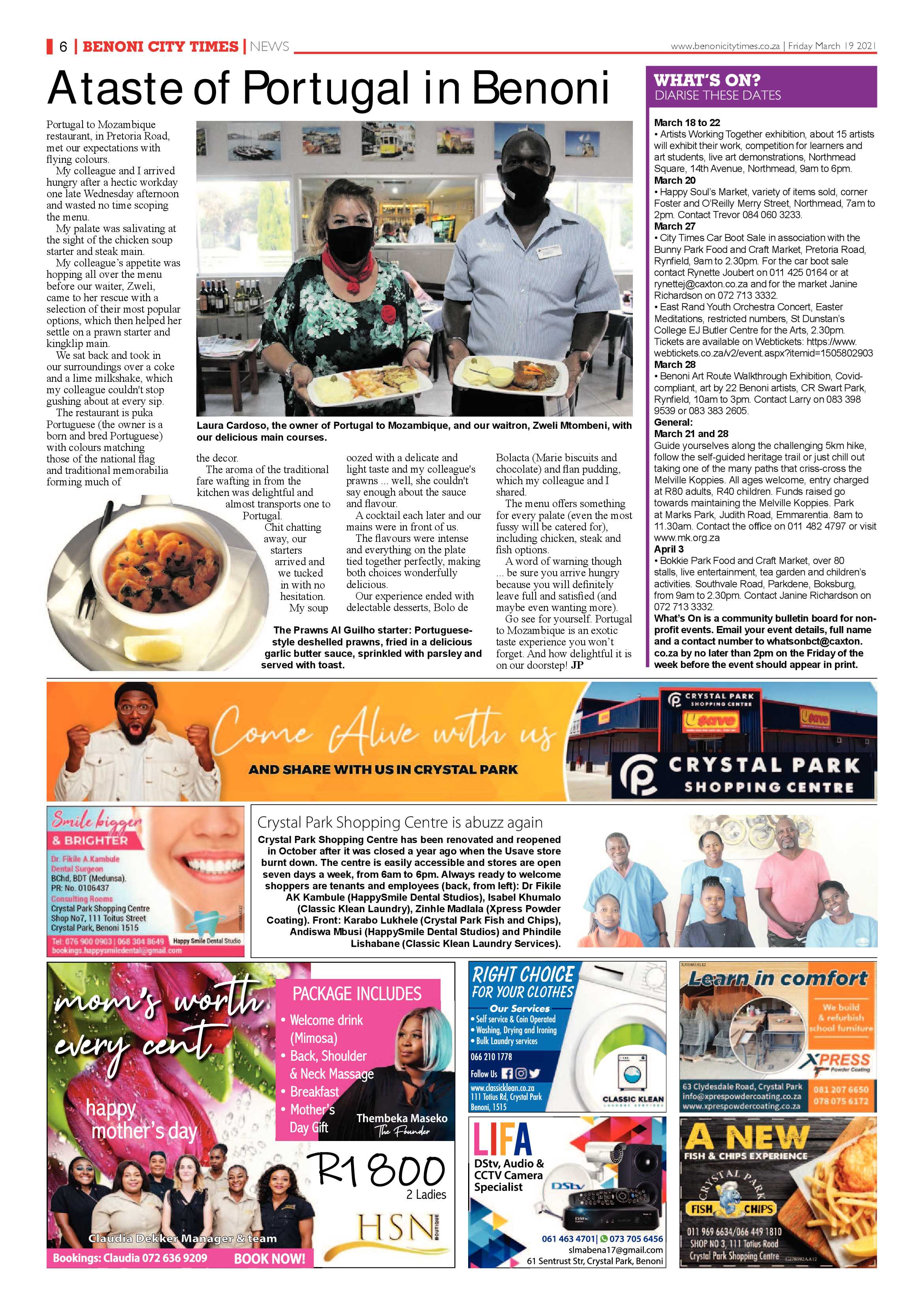 Benoni City Times 18 March 2021 page 6