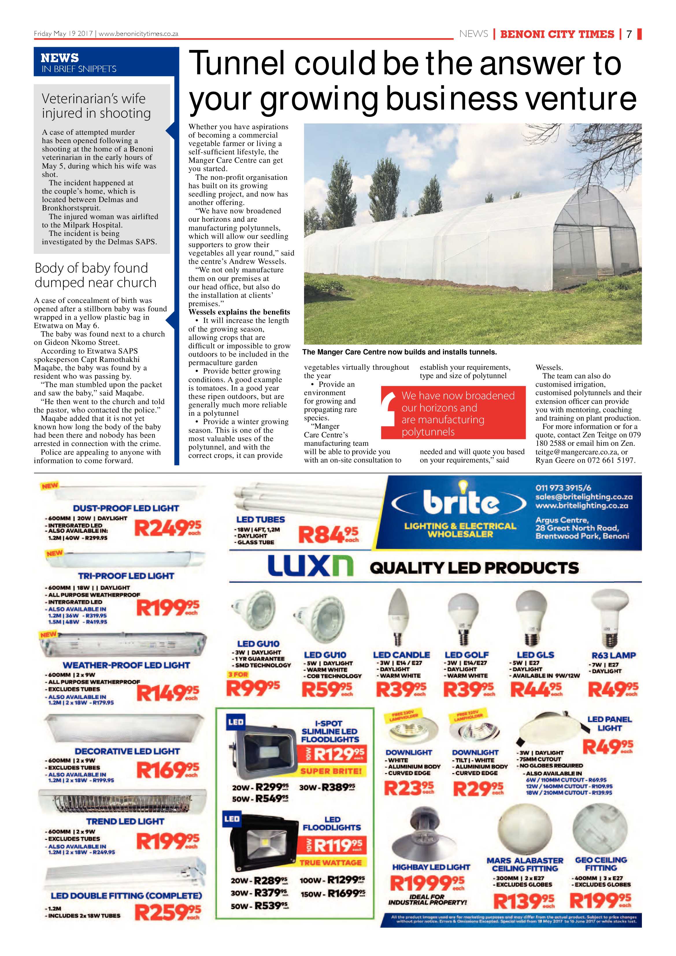 Benoni City Times 18 May 2017 page 7