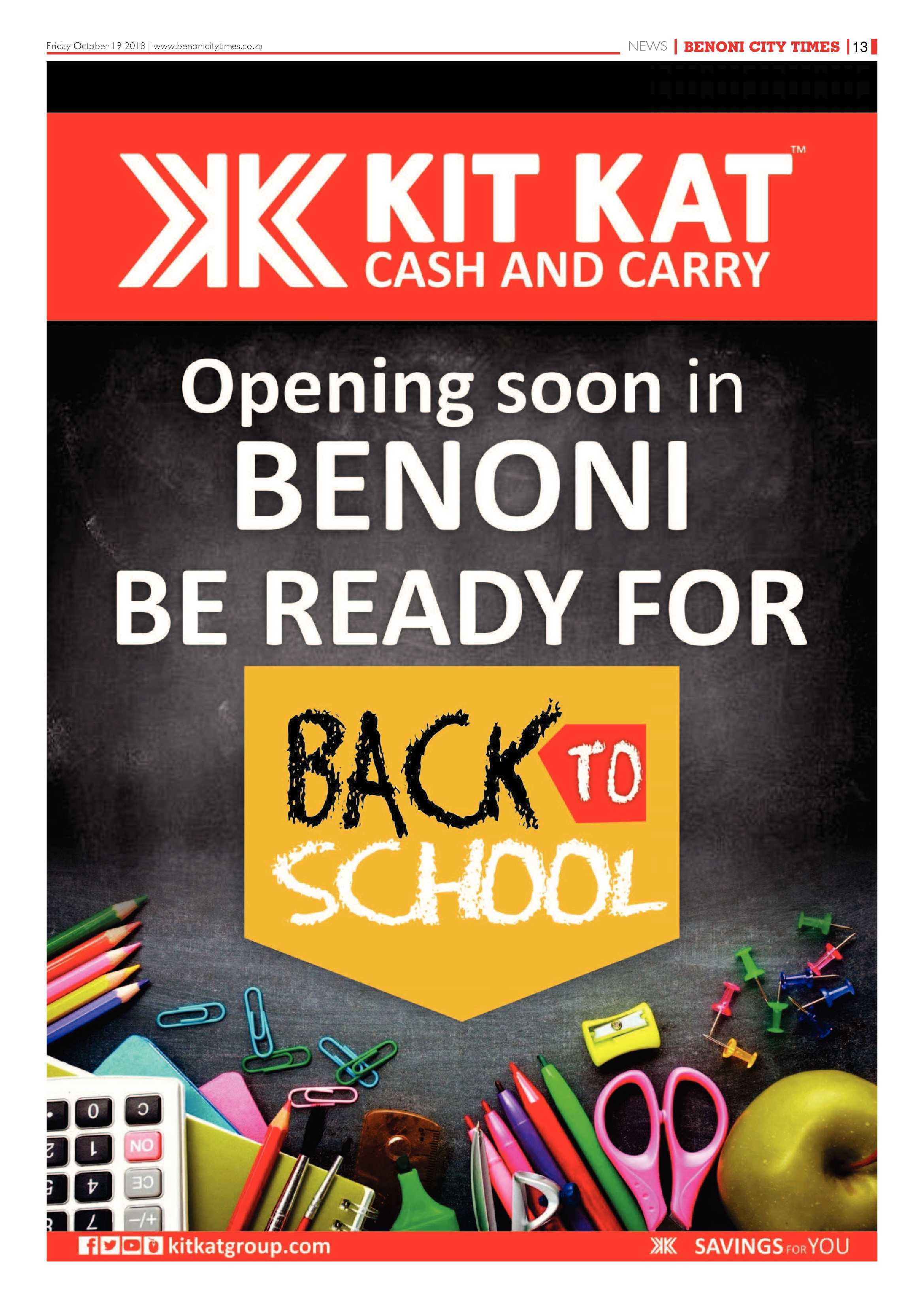 Benoni City Times 18 October 2018 page 13
