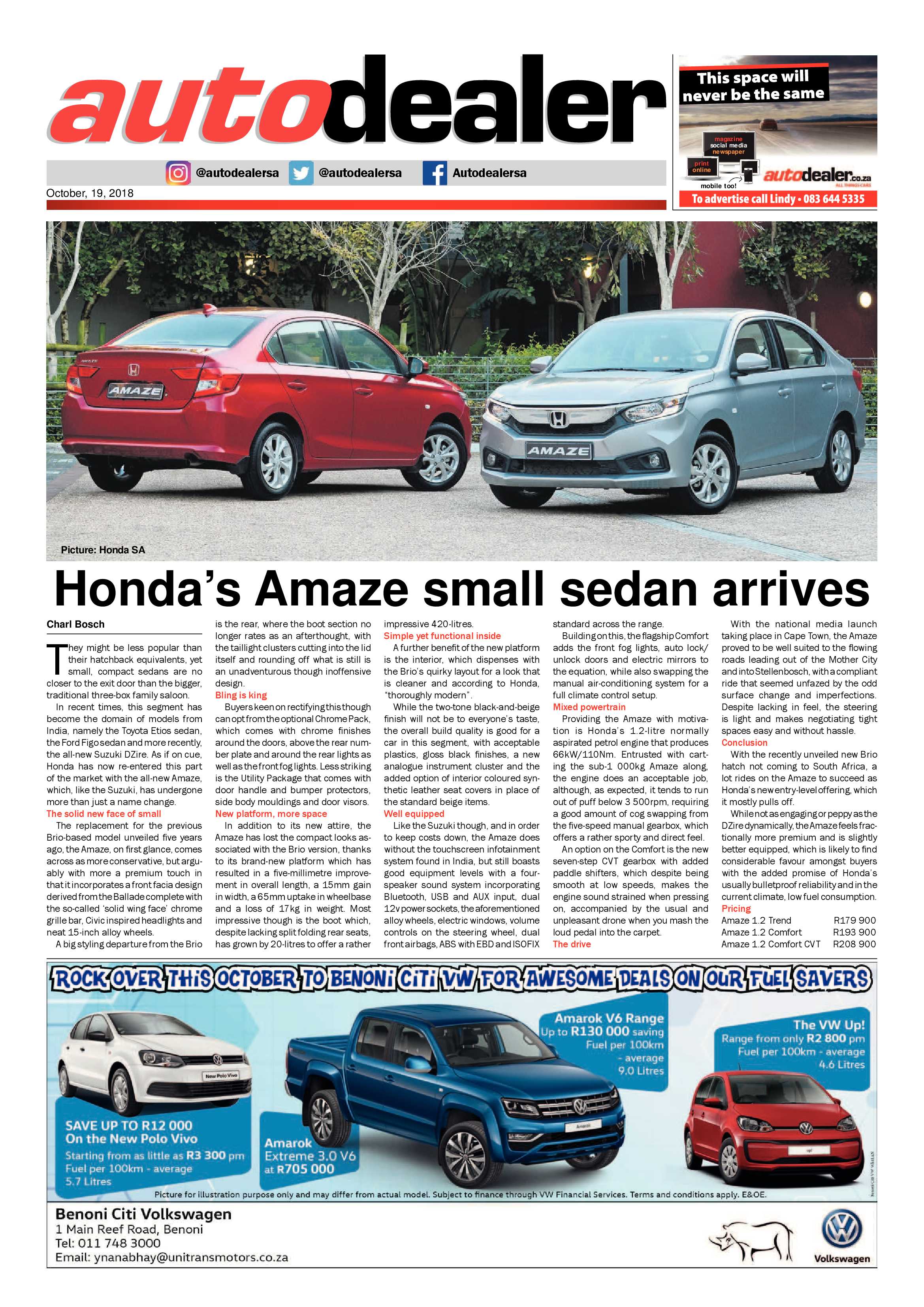 Benoni City Times 18 October 2018 page 29