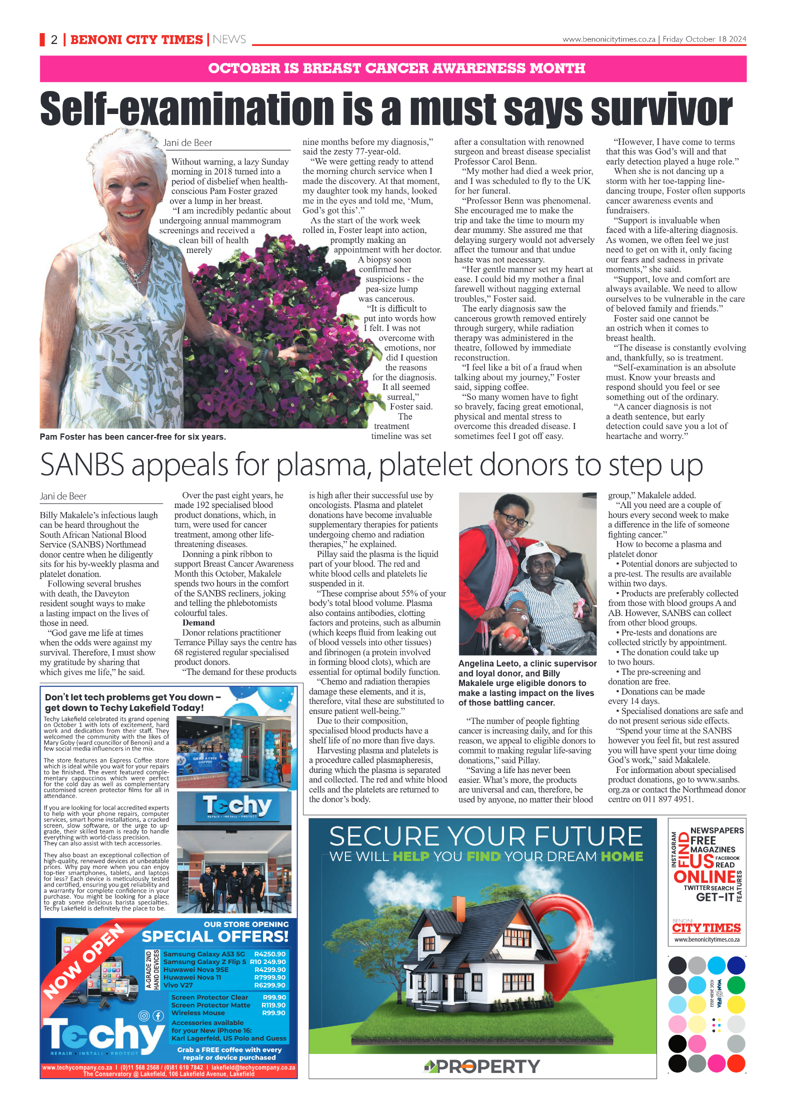 Benoni City Times 18 October 2024 page 2