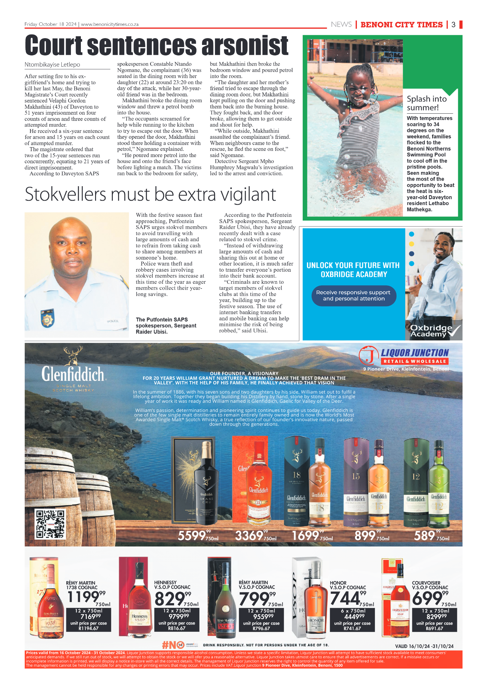 Benoni City Times 18 October 2024 page 3