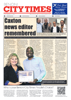 Benoni City Times 18 September 2026