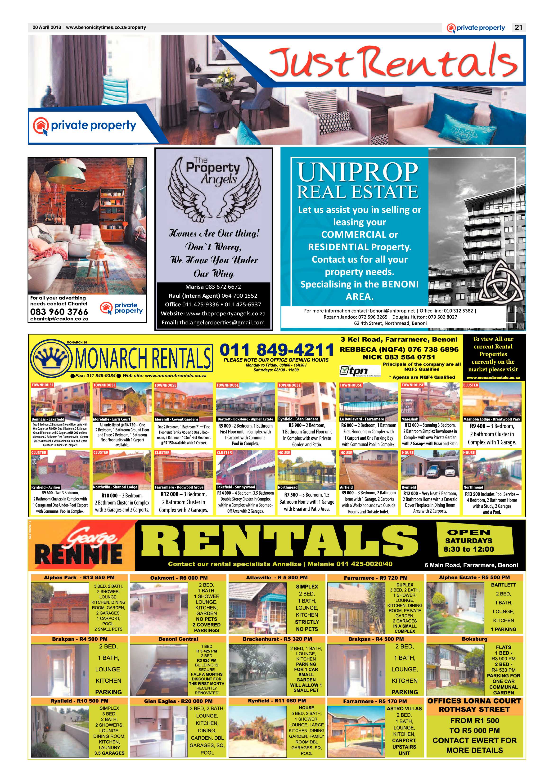 Benoni City Times 19 April 2018 page 21