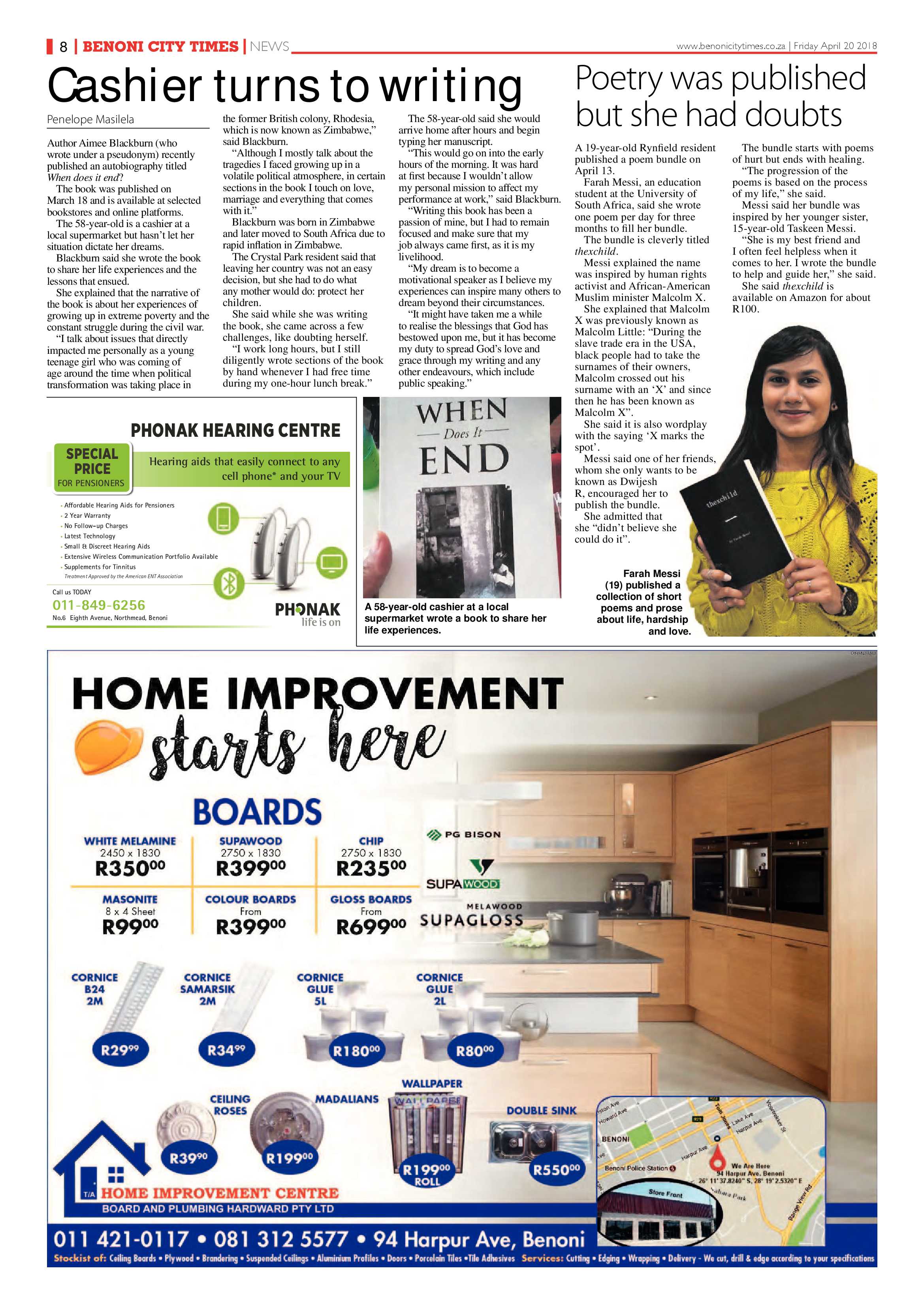 Benoni City Times 19 April 2018 page 8