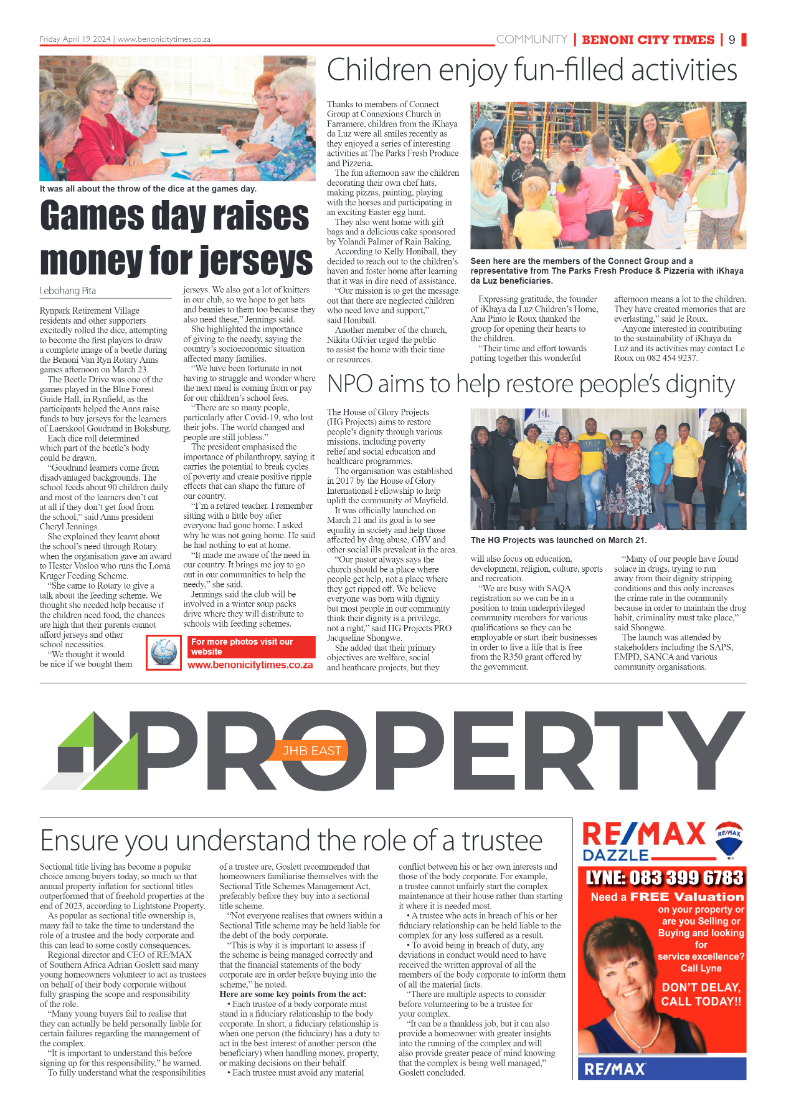 Benoni City Times 19 April 2024 page 8