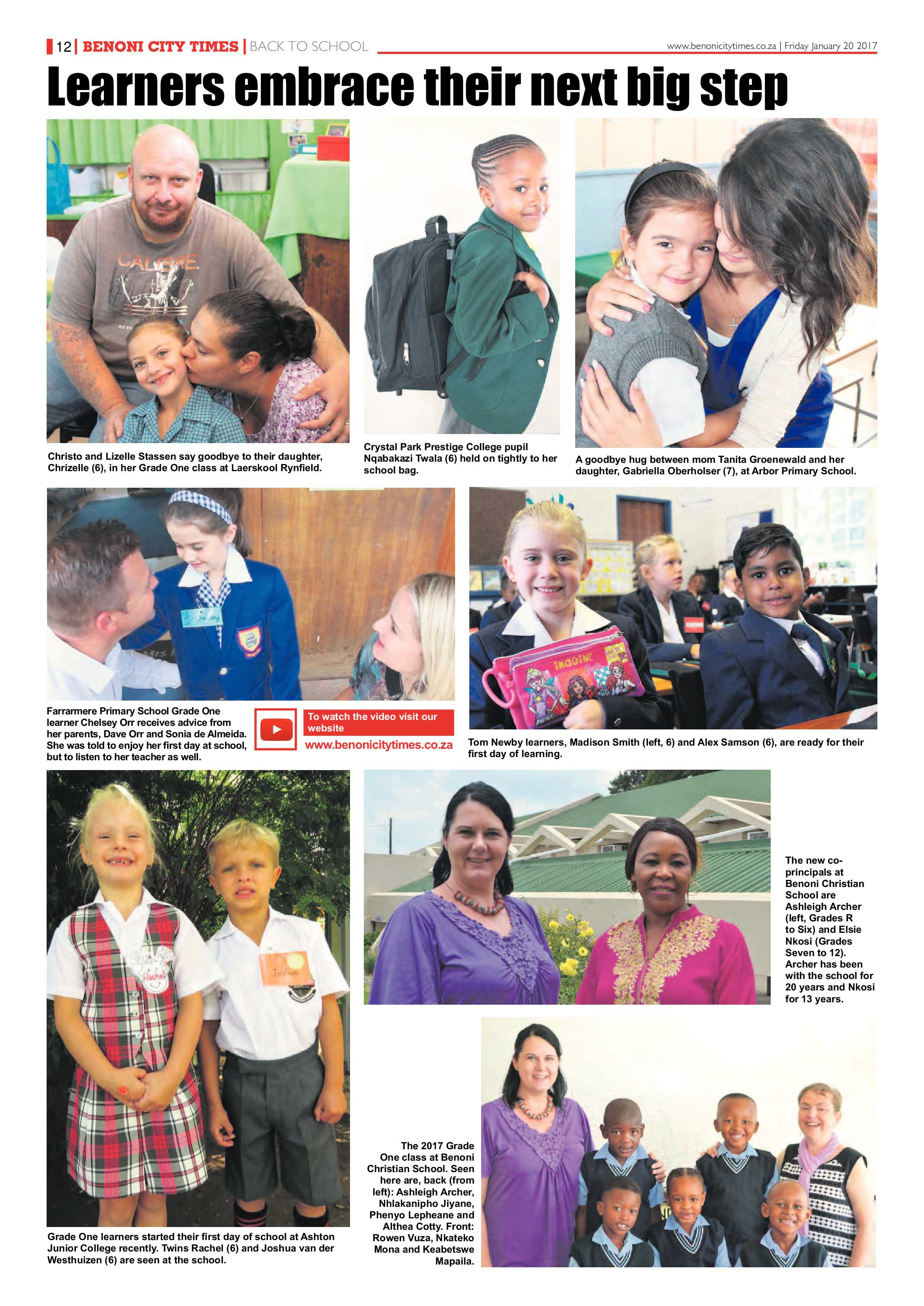 Benoni City Times 19 January 2017 page 12
