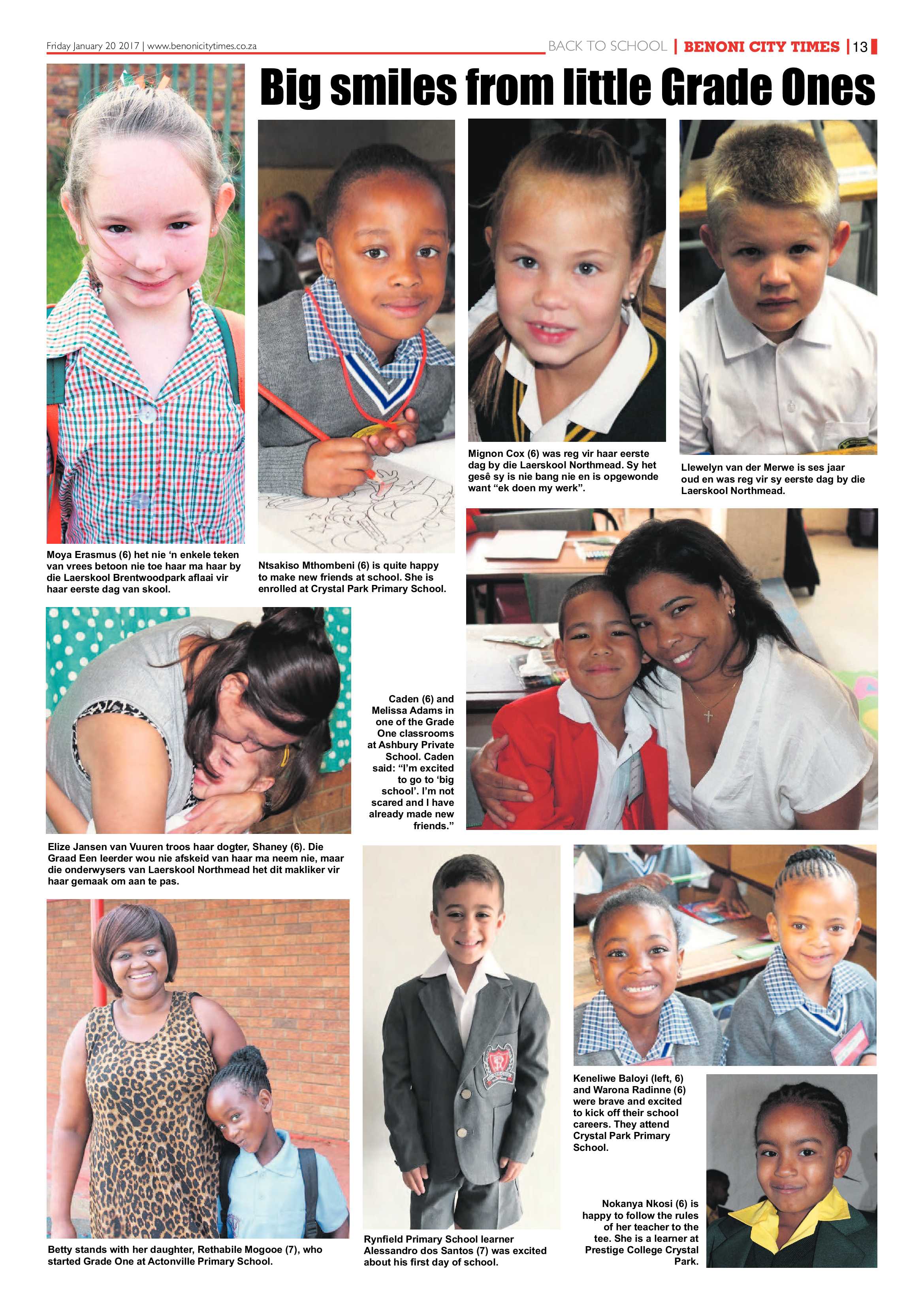 Benoni City Times 19 January 2017 page 13