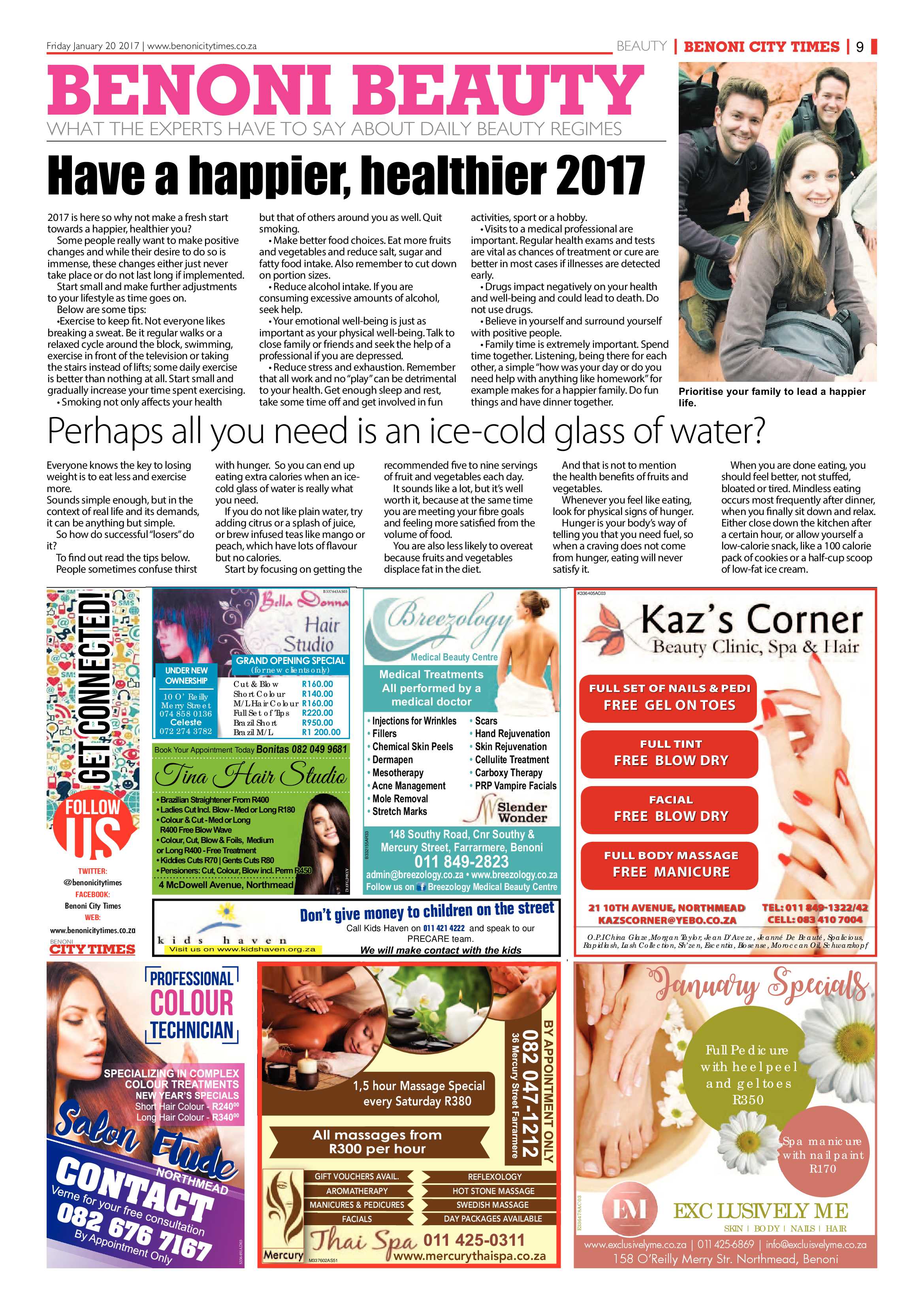 Benoni City Times 19 January 2017 page 9