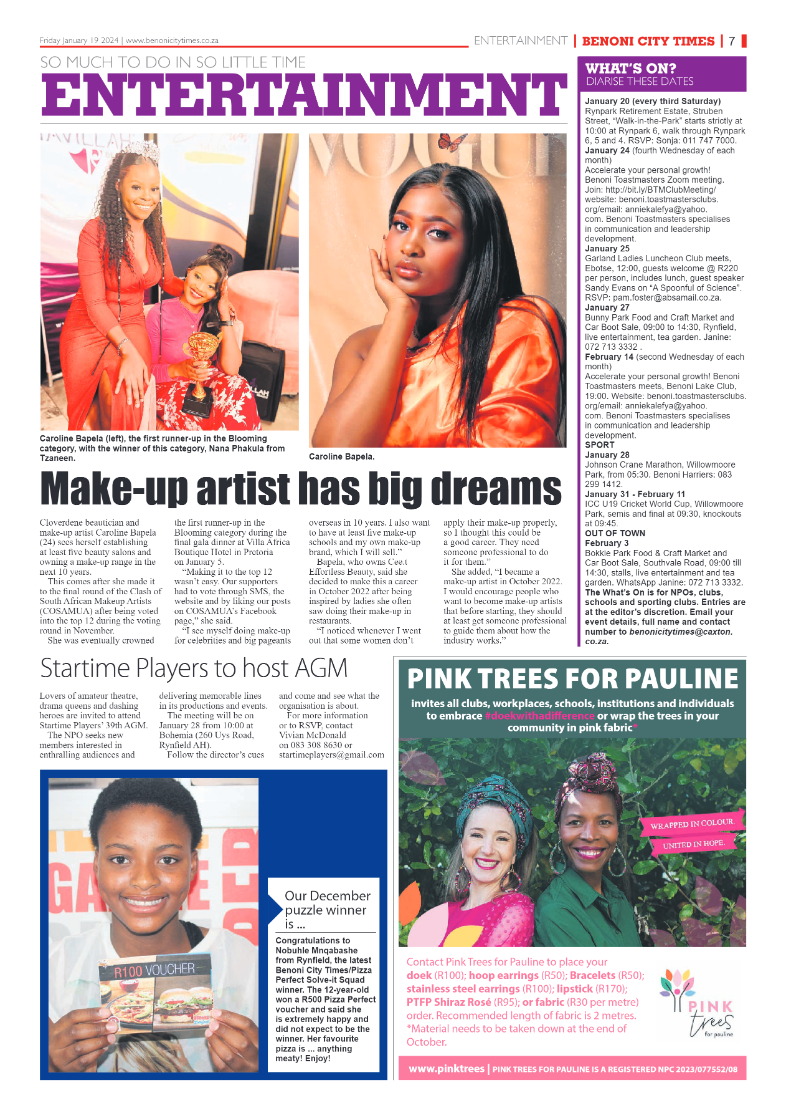 Benoni City Times 19 January 2024 page 7