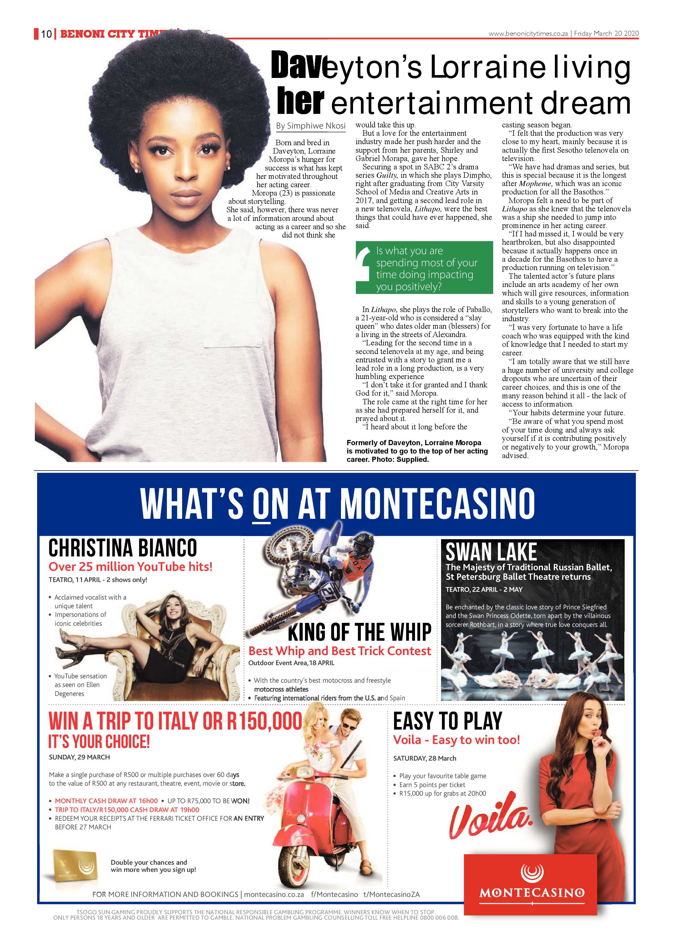 Benoni City Times 19 March 2020 page 10