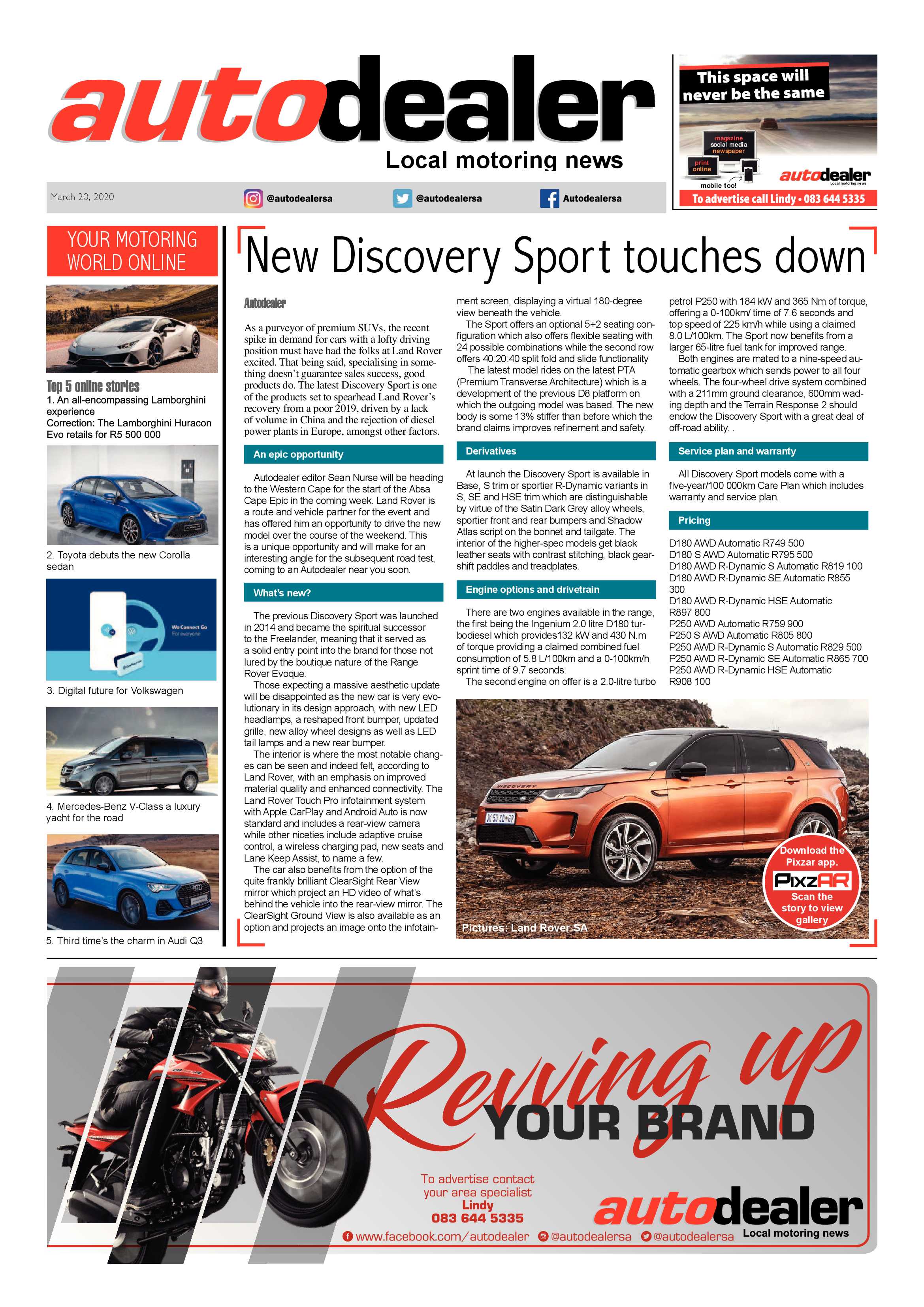 Benoni City Times 19 March 2020 page 21