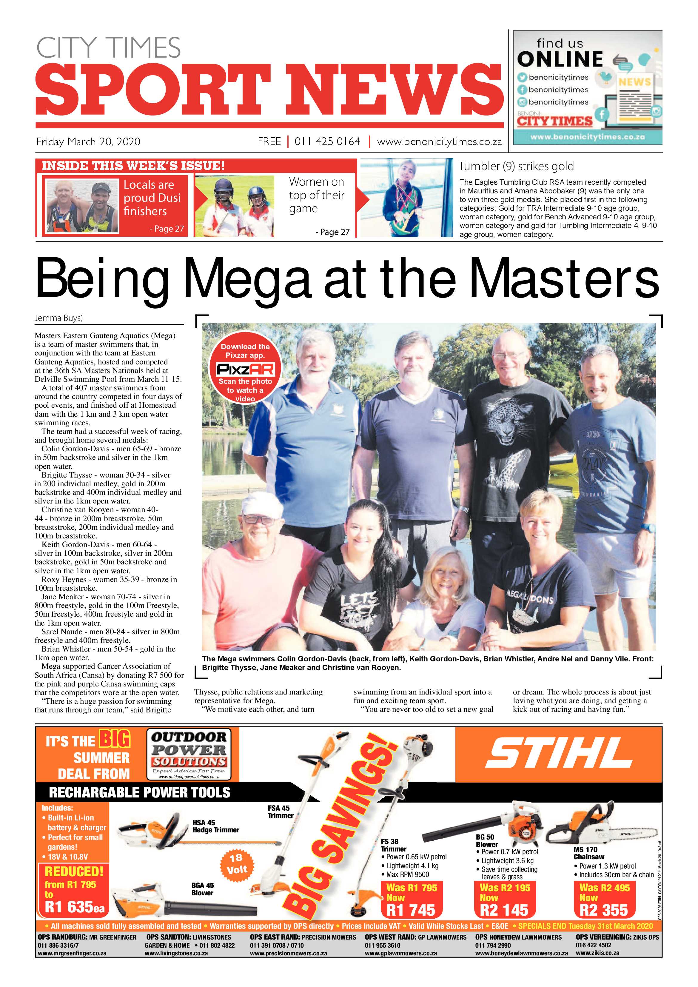 Benoni City Times 19 March 2020 page 28