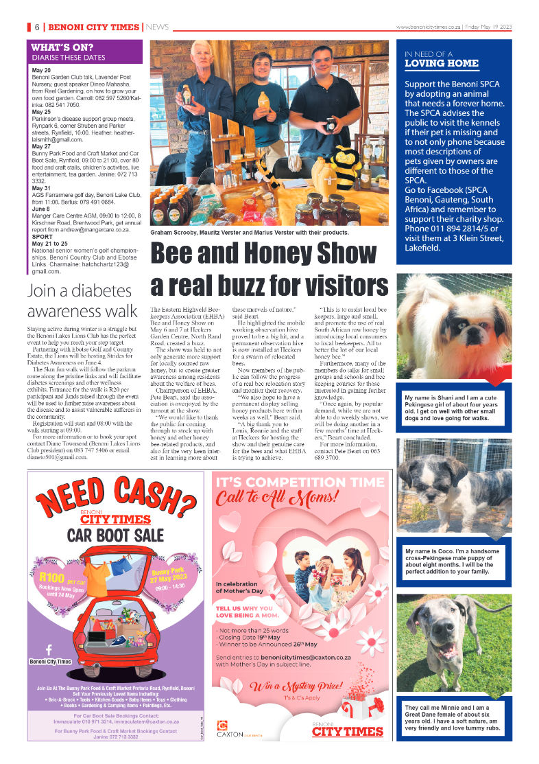 Benoni City Times 19 May 2023 page 6