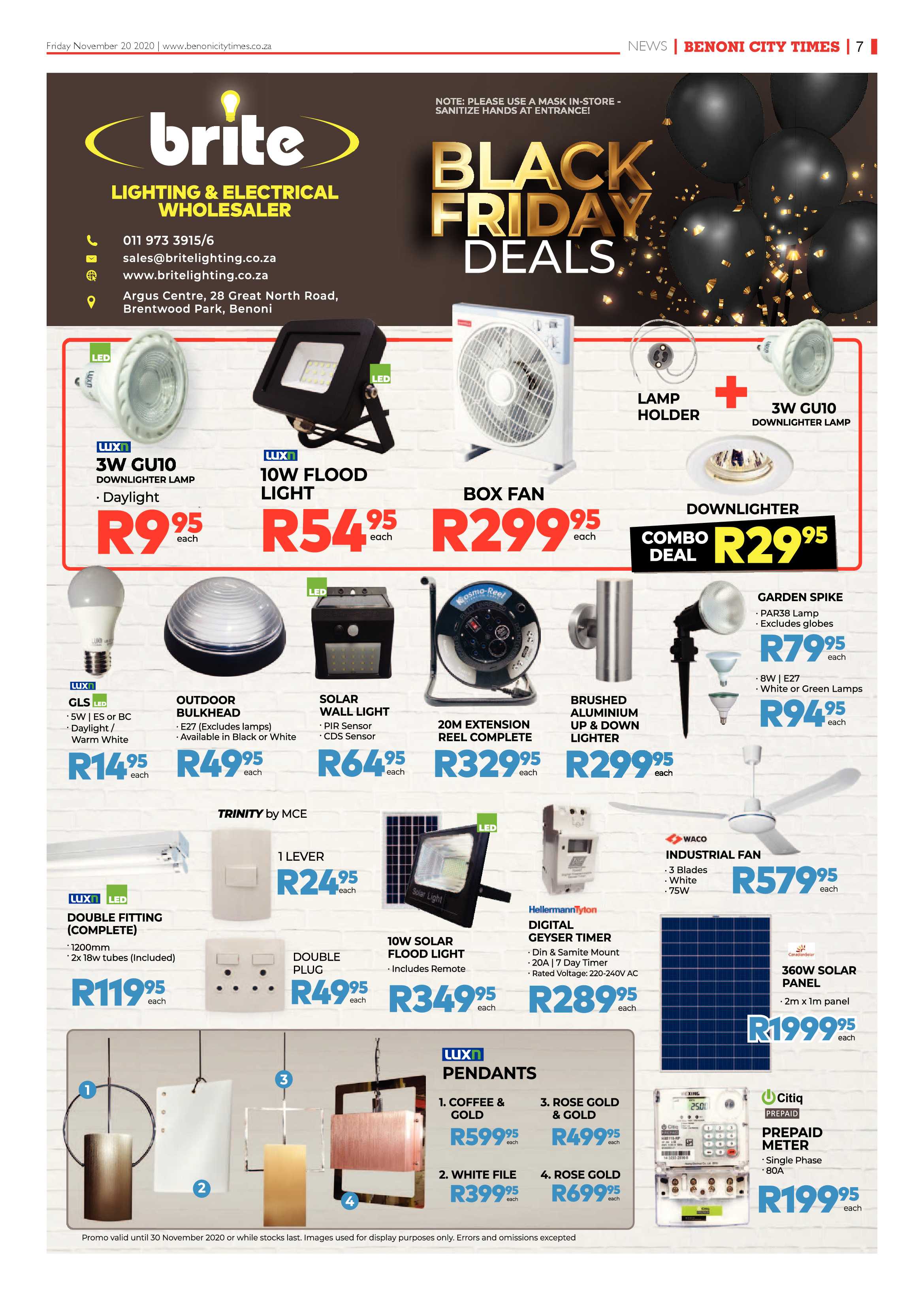Benoni City Times 19 November 2020 page 7