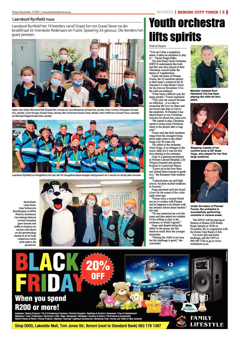 Benoni City Times 19 November 2021 page 5