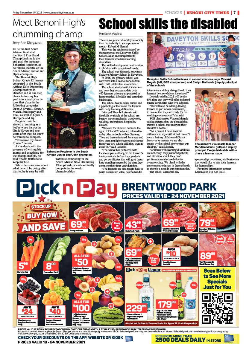 Benoni City Times 19 November 2021 page 7
