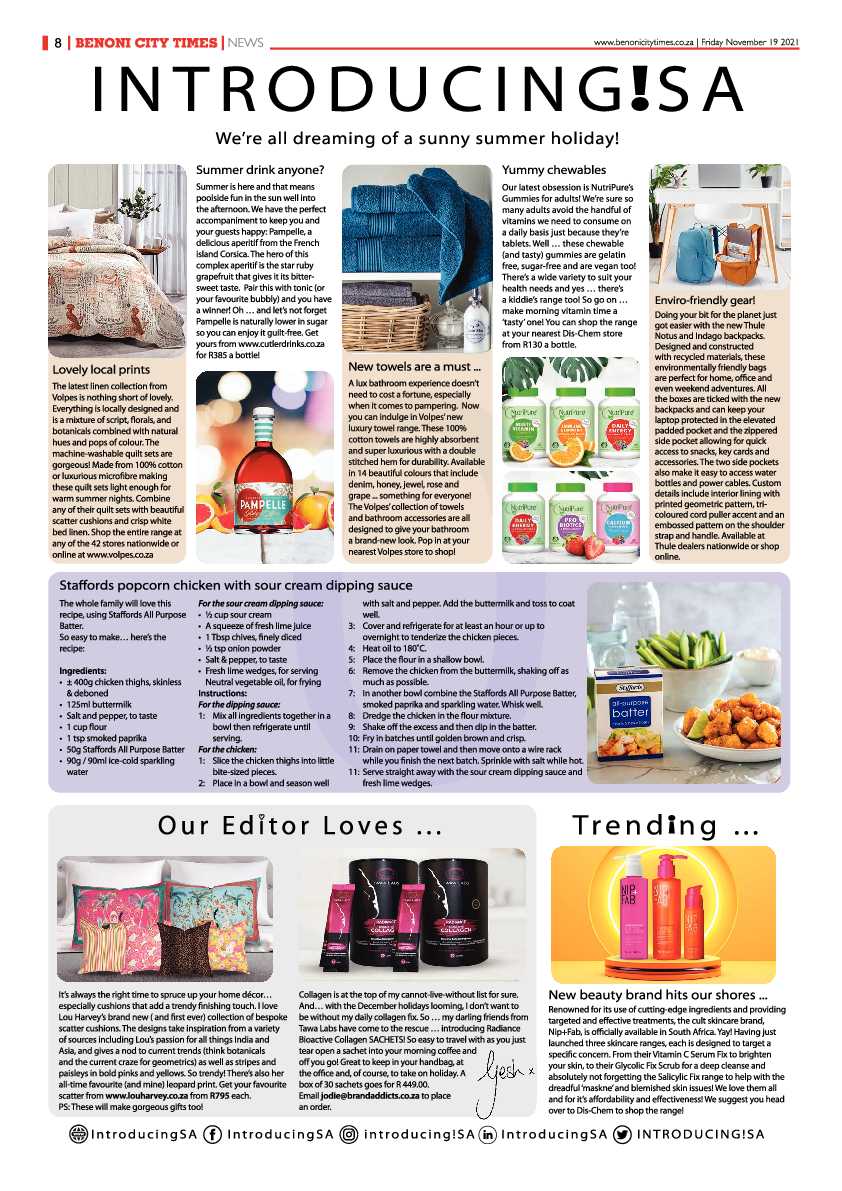 Benoni City Times 19 November 2021 page 8