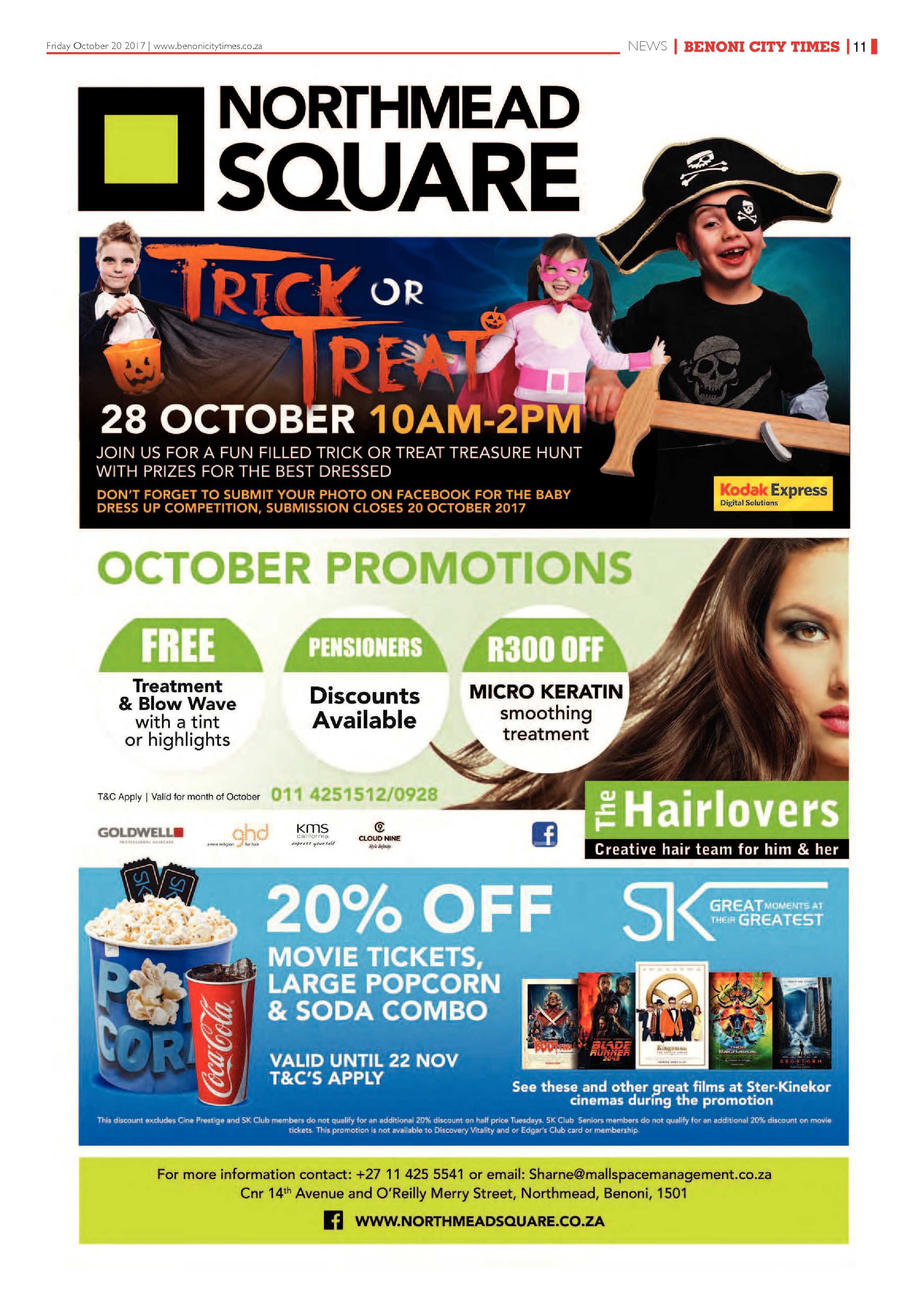 Benoni City Times 19 October 2017 page 11