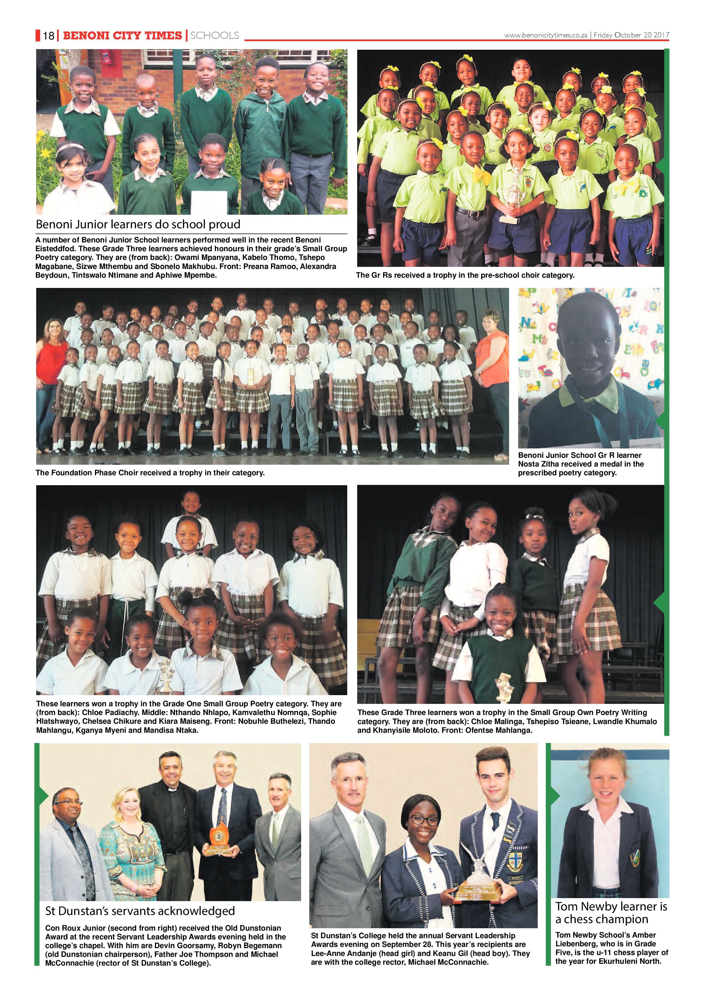Benoni City Times 19 October 2017 page 18