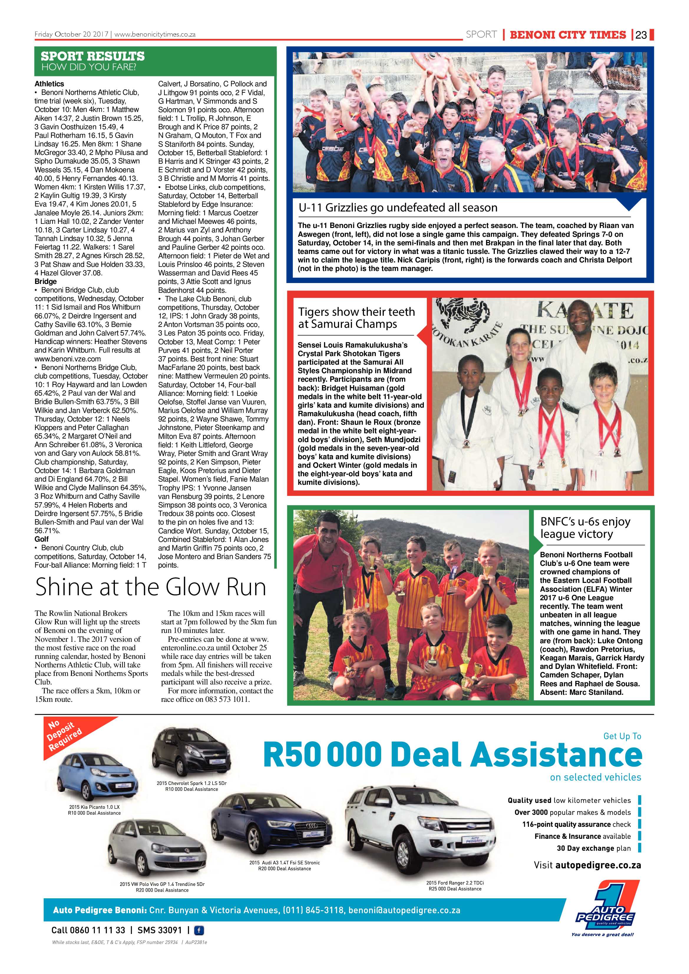 Benoni City Times 19 October 2017 page 23