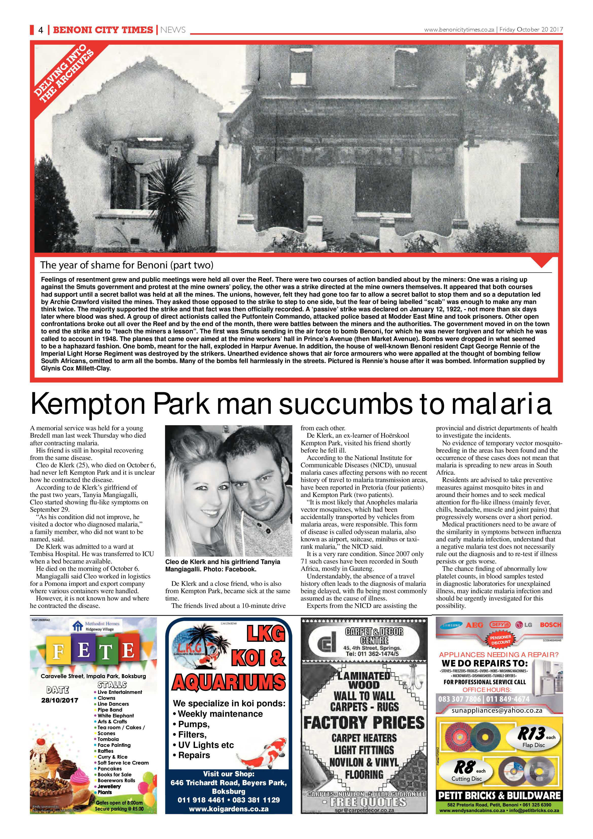 Benoni City Times 19 October 2017 page 4