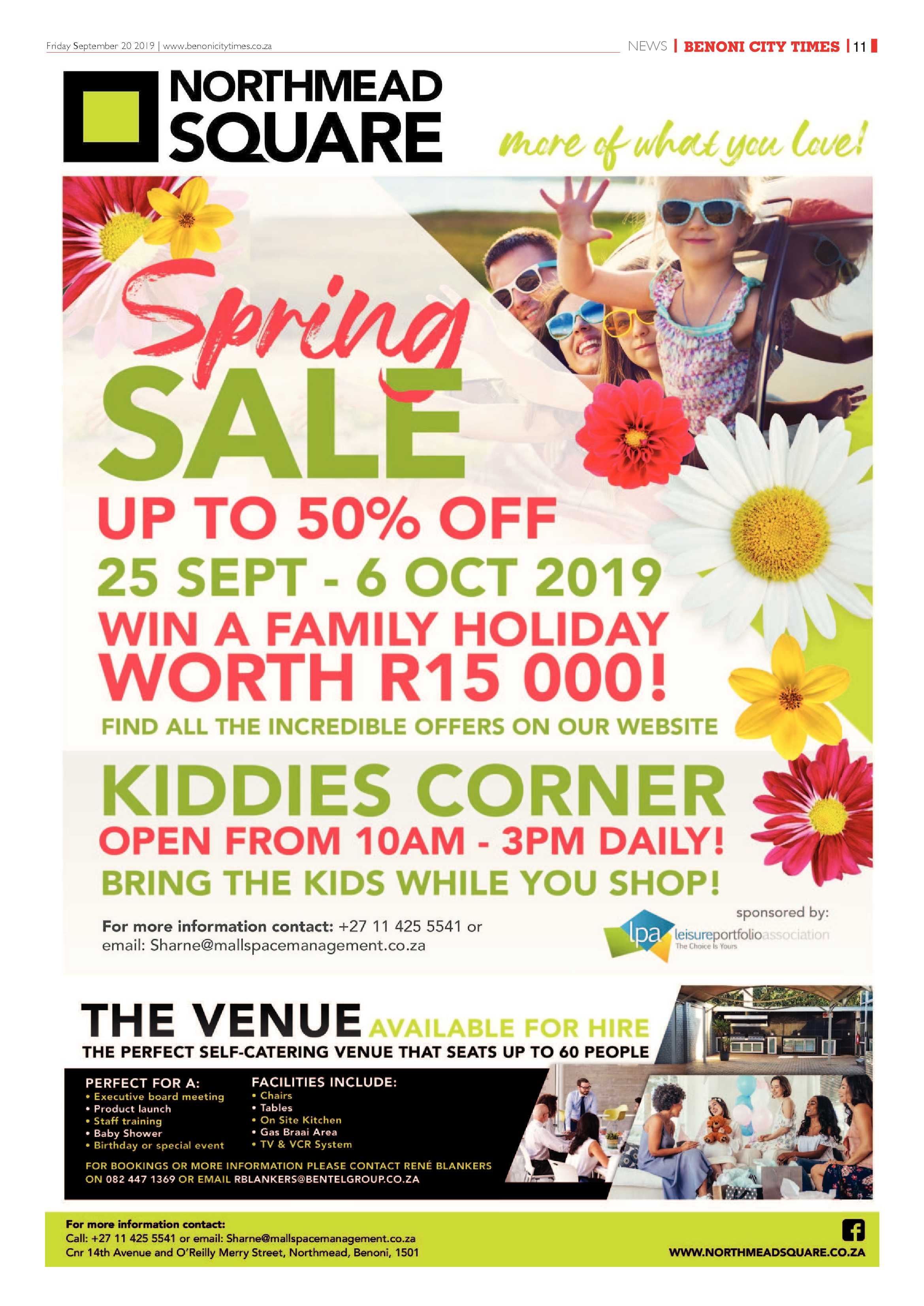 Benoni City Times 19 September 2019 page 11