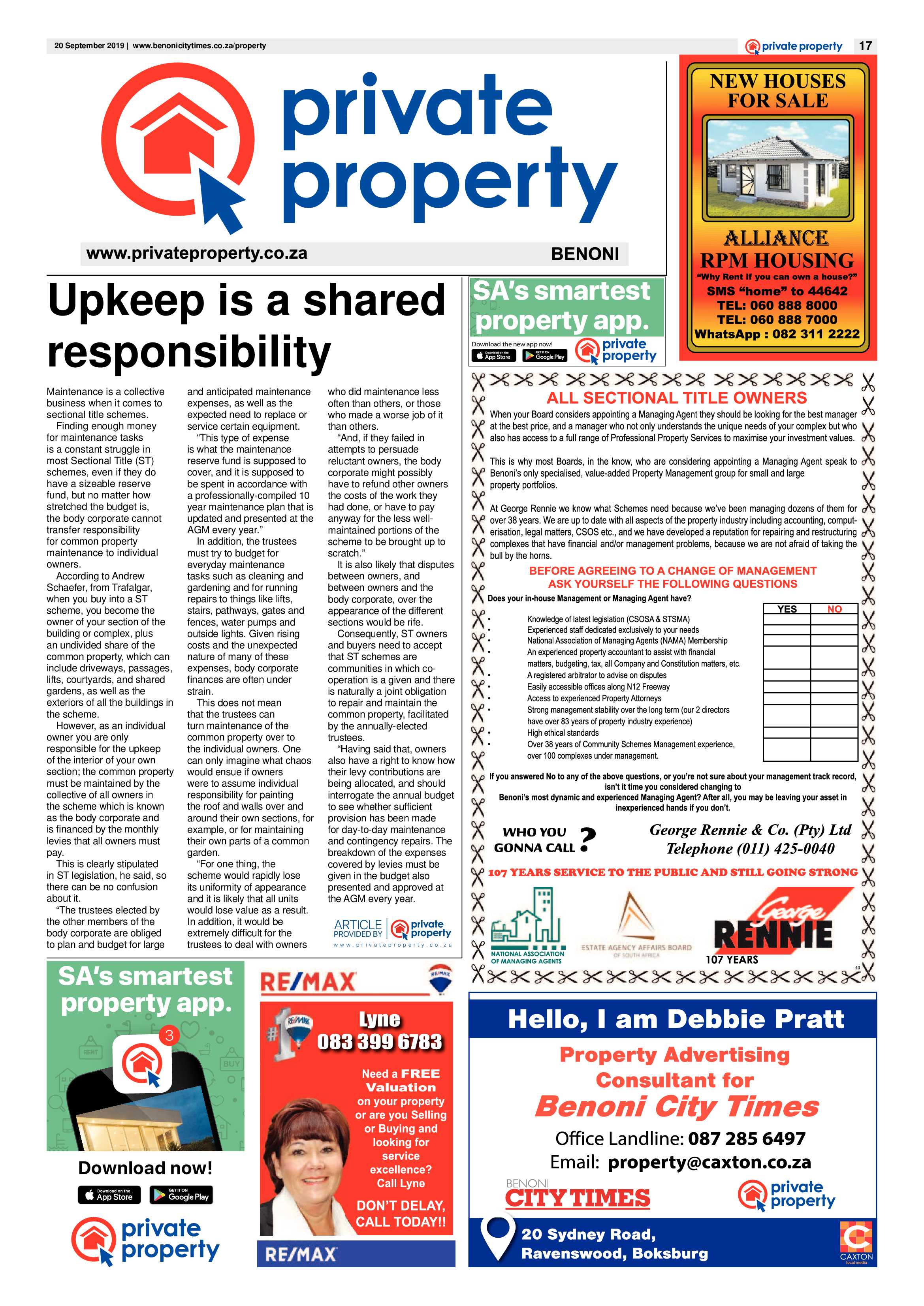 Benoni City Times 19 September 2019 page 17