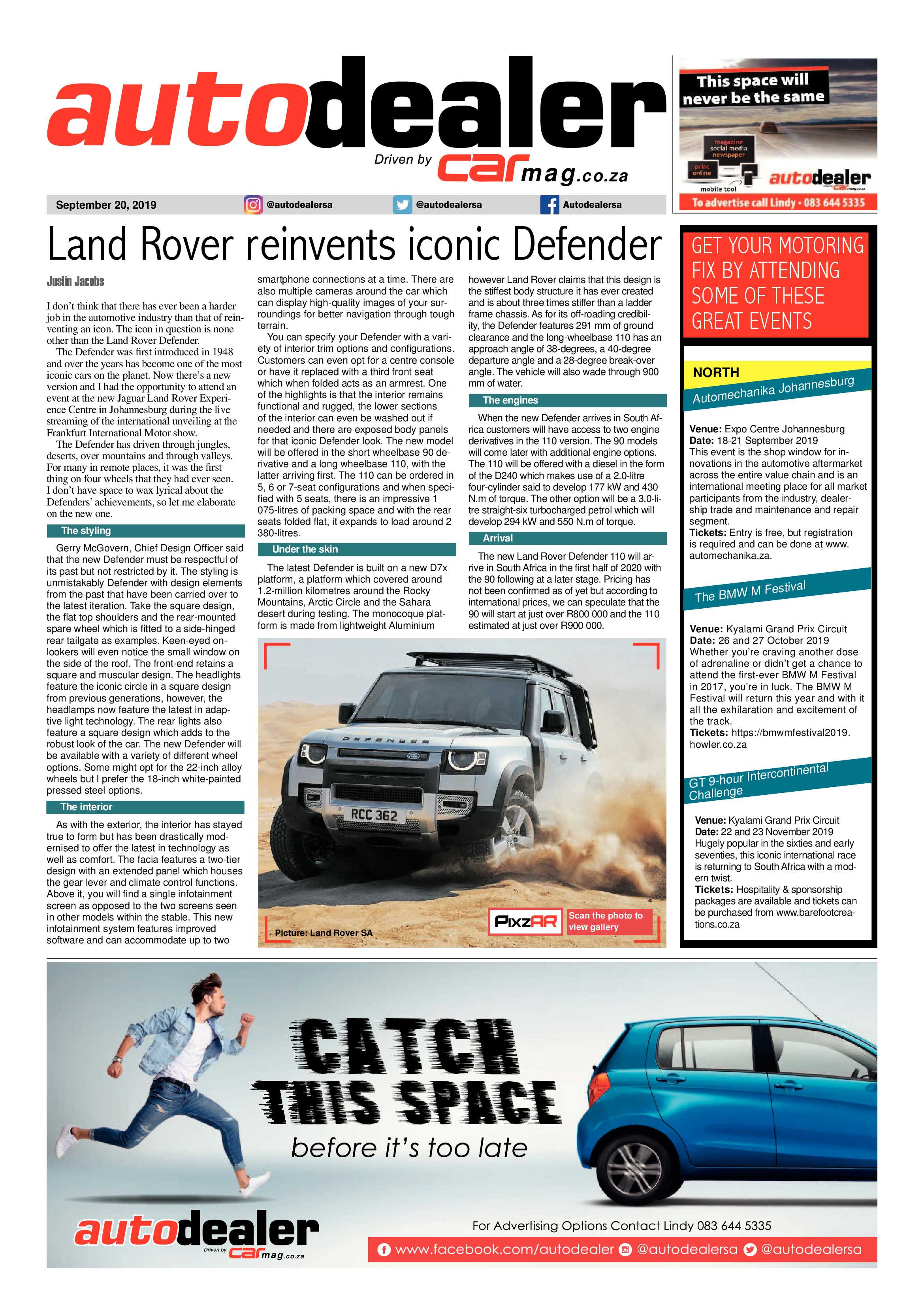 Benoni City Times 19 September 2019 page 21