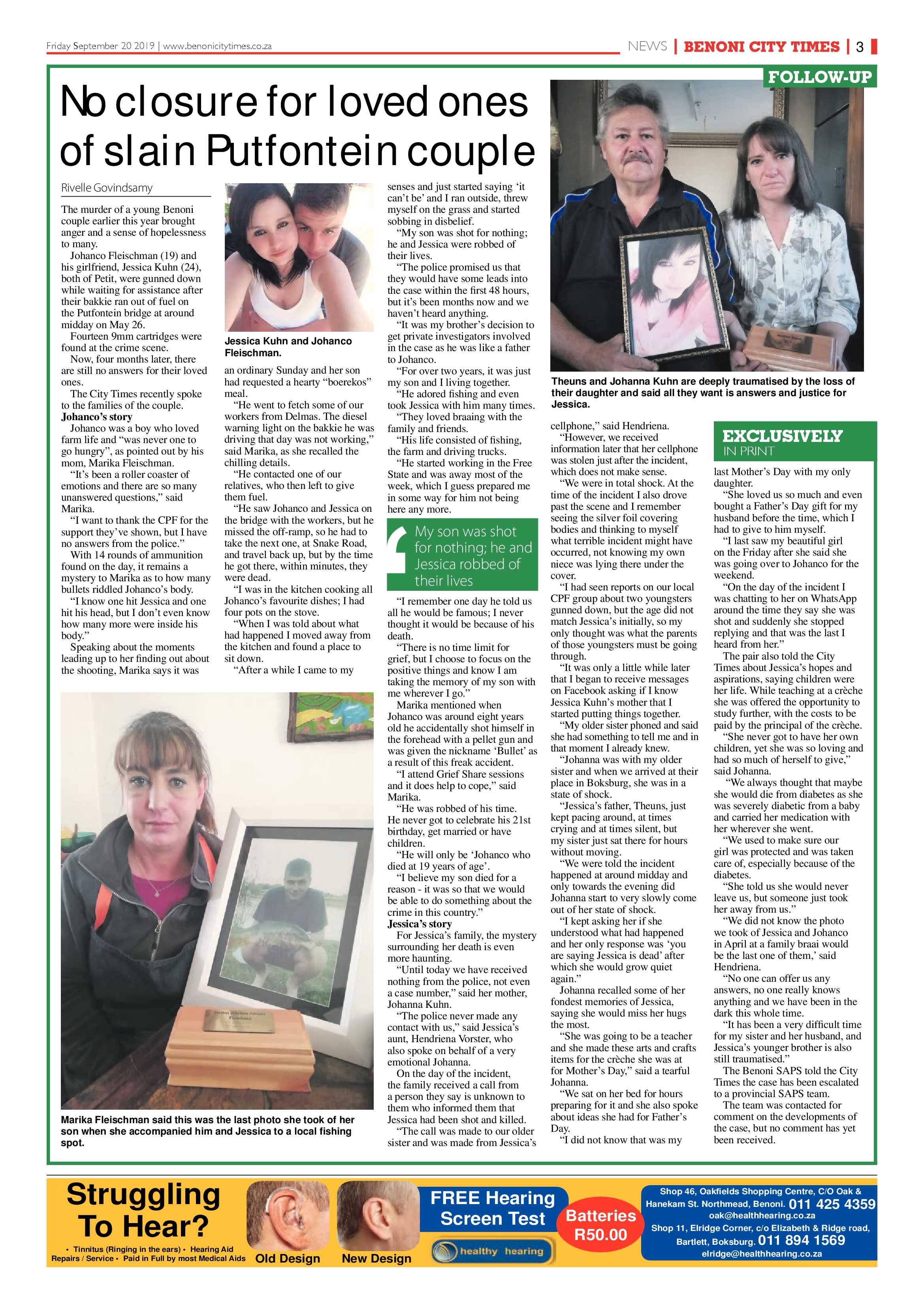 Benoni City Times 19 September 2019 page 3