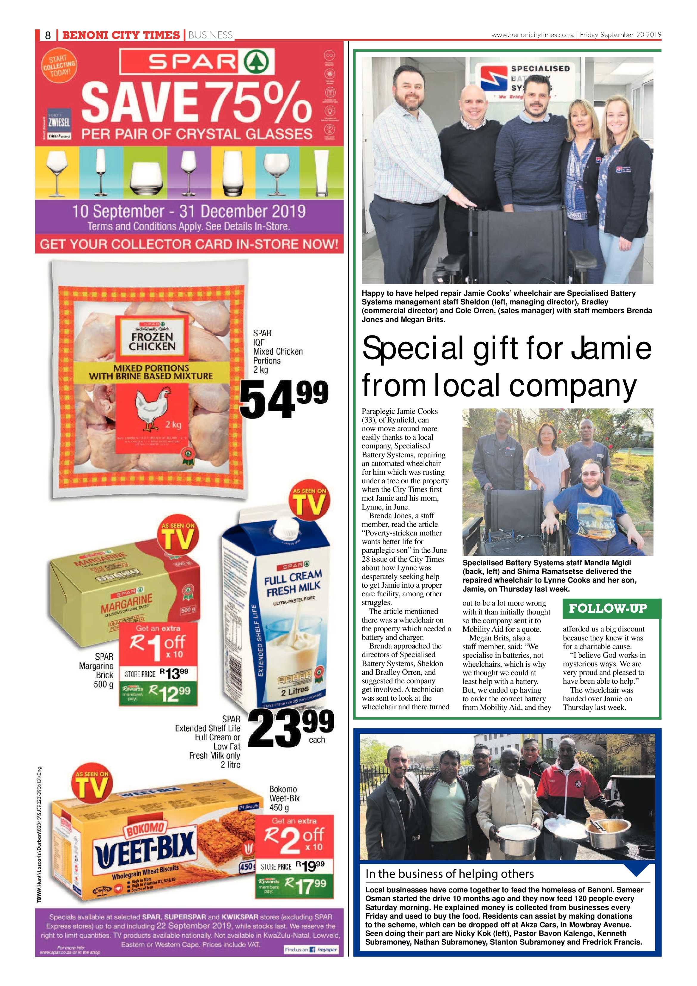 Benoni City Times 19 September 2019 page 8