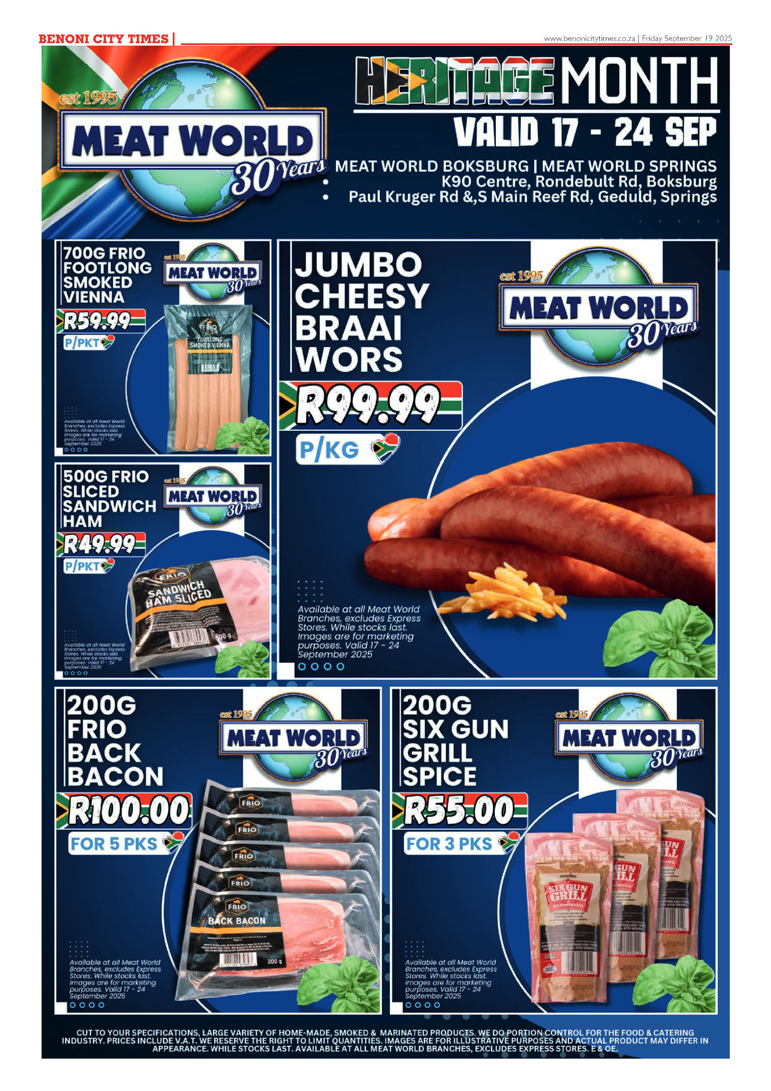 Benoni City Times 19 September 2025 page 16