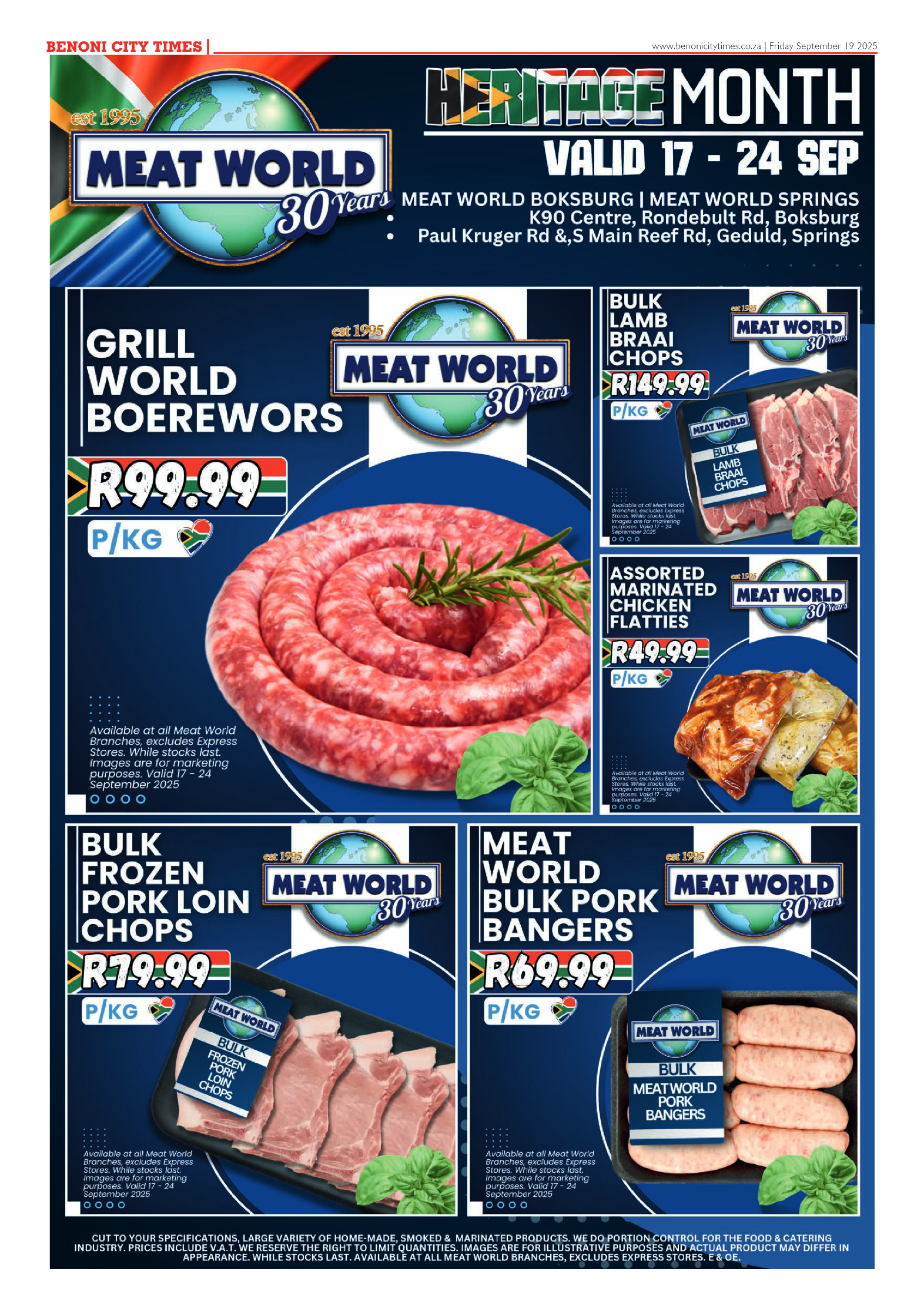 Benoni City Times 19 September 2025 page 2