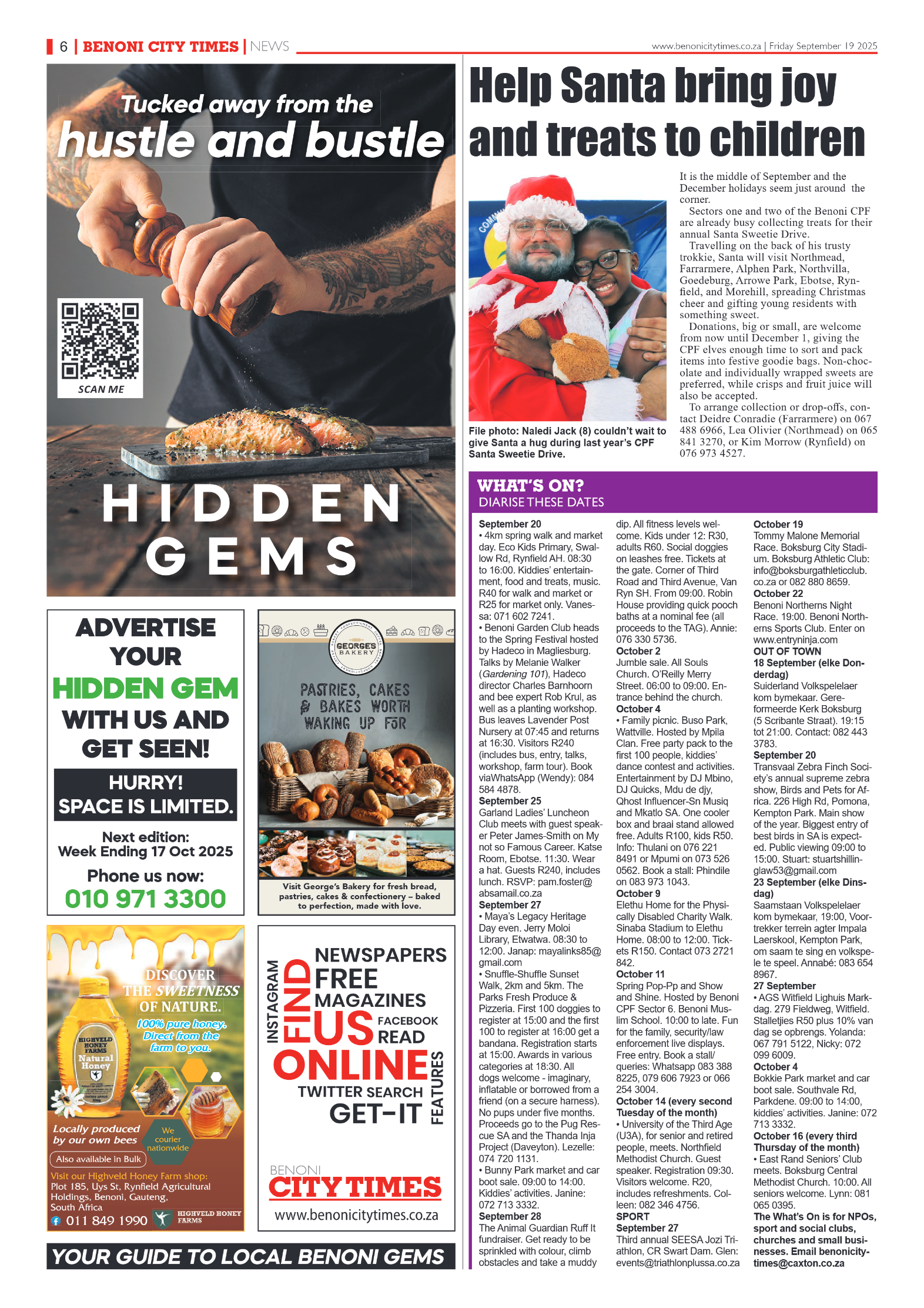 Benoni City Times 19 September 2025 page 8
