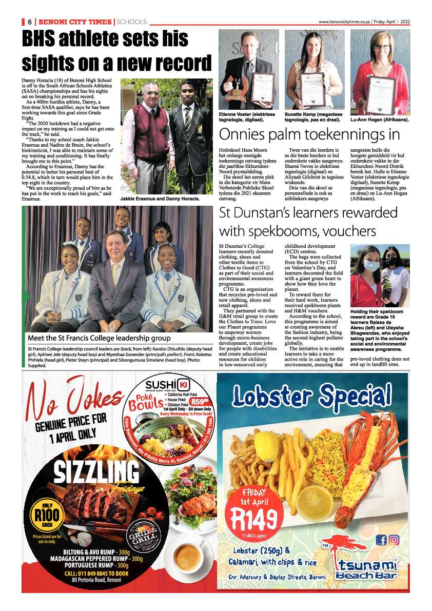 Benoni City Times 1 April 2022 page 6