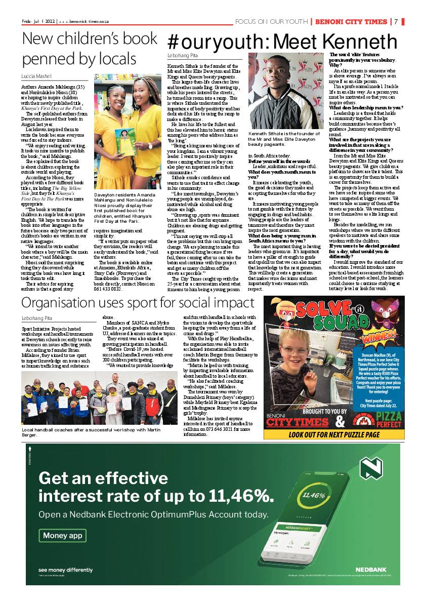 Benoni City Times 1 July 2022 page 7