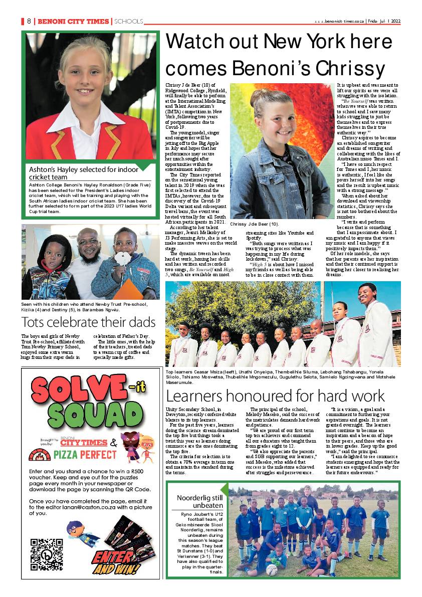 Benoni City Times 1 July 2022 page 8