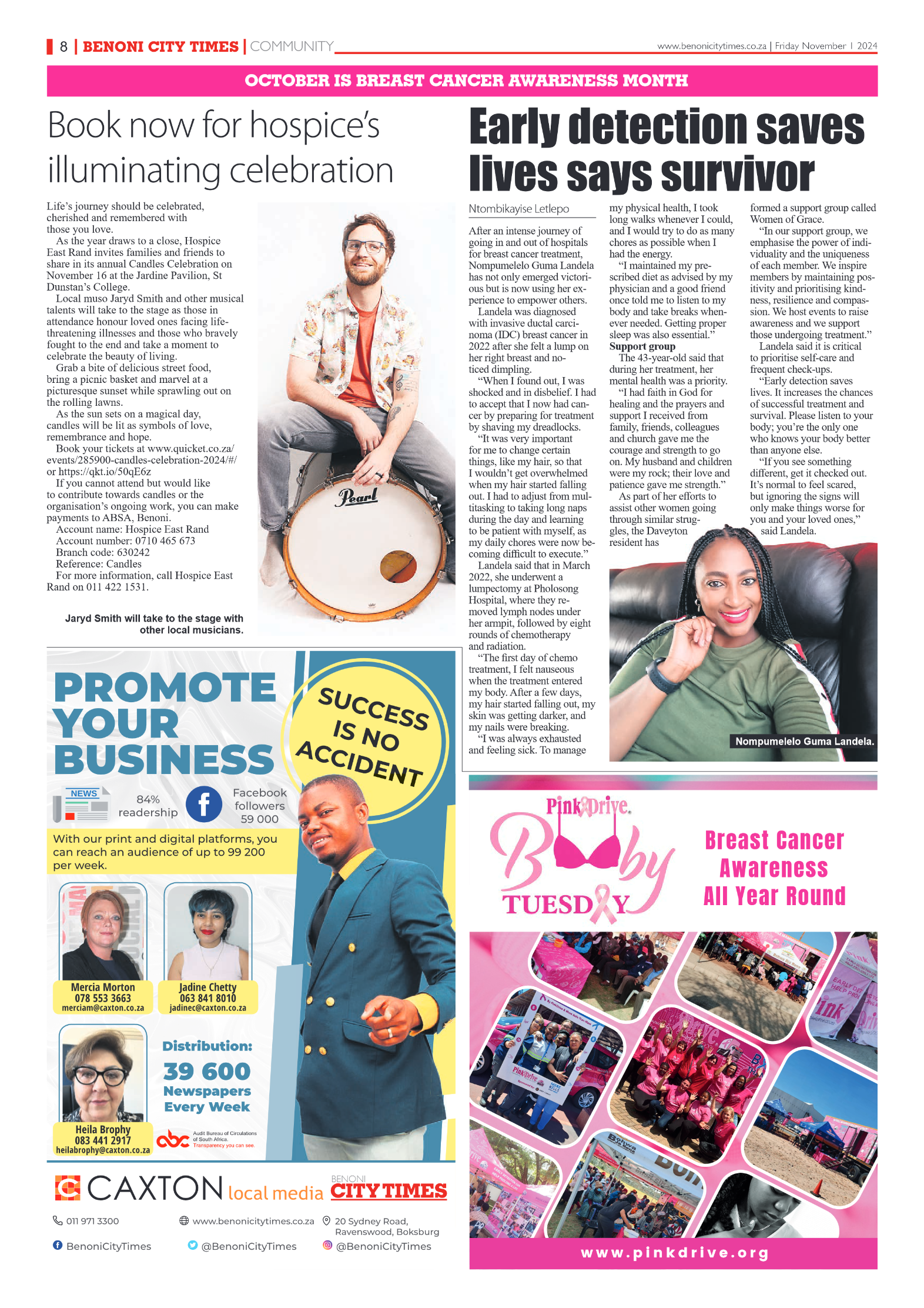 Benoni City Times 1 November 2024 page 16