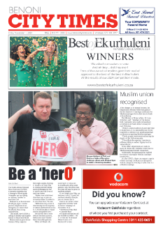 Benoni City Times 1 November 2024