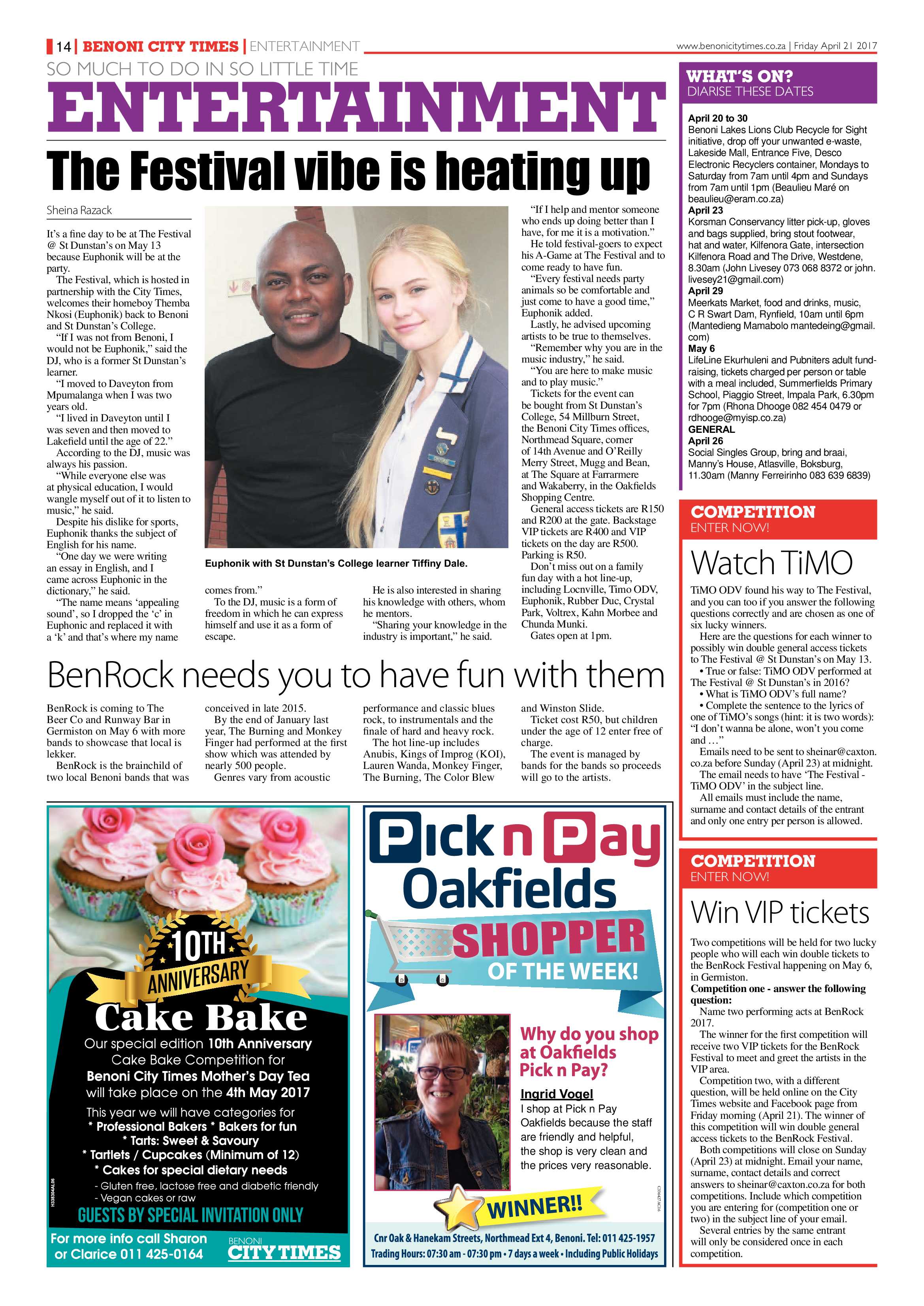 Benoni City Times 20 April 2017 page 14