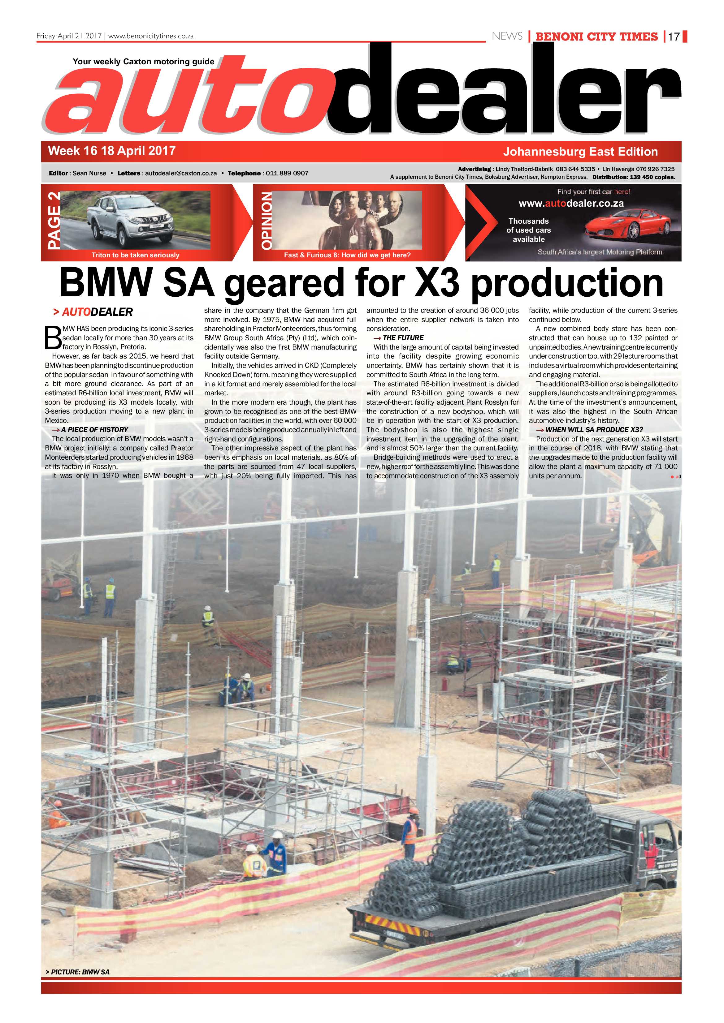 Benoni City Times 20 April 2017 page 17