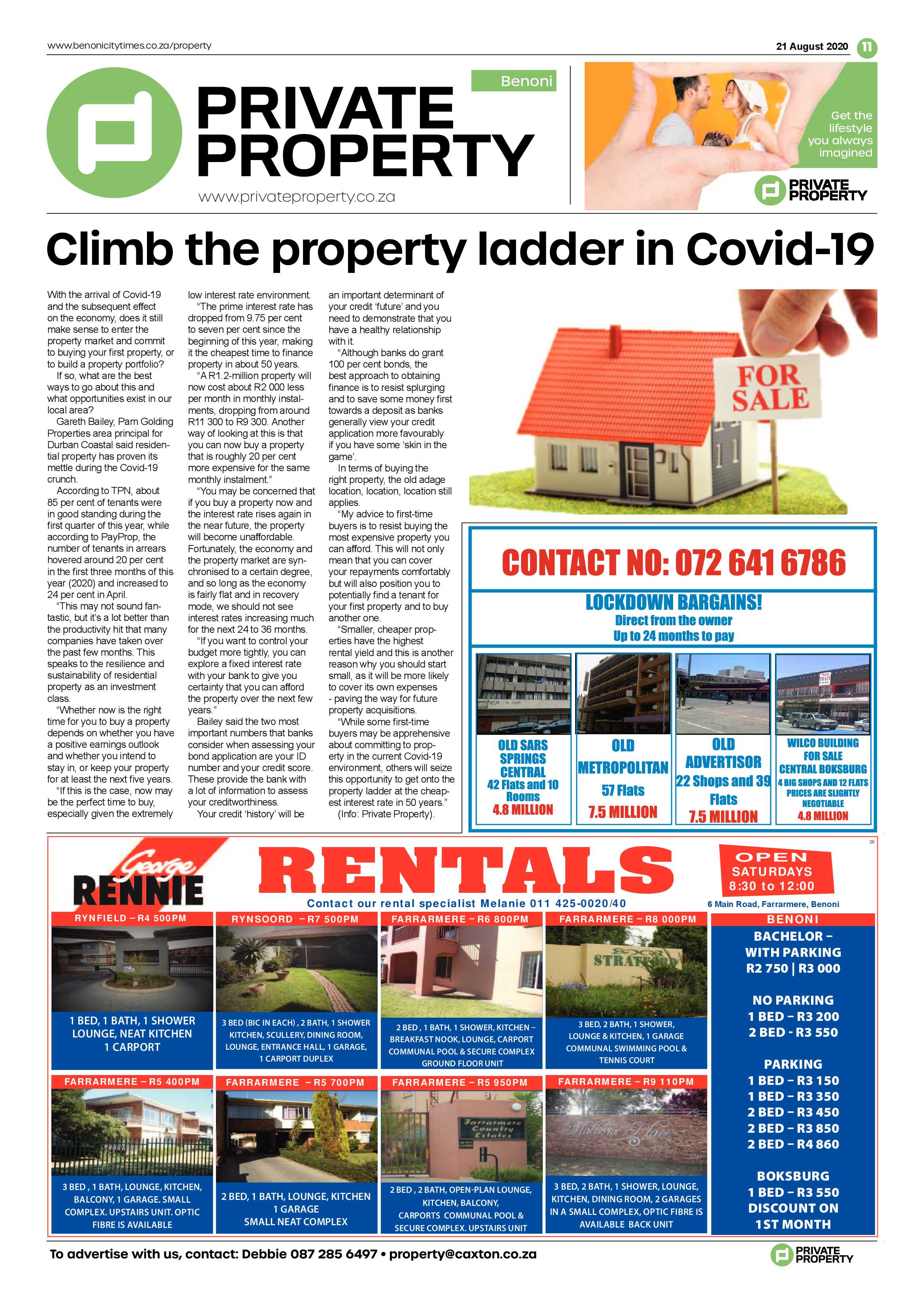 Benoni City Times 20 August 2020 page 11