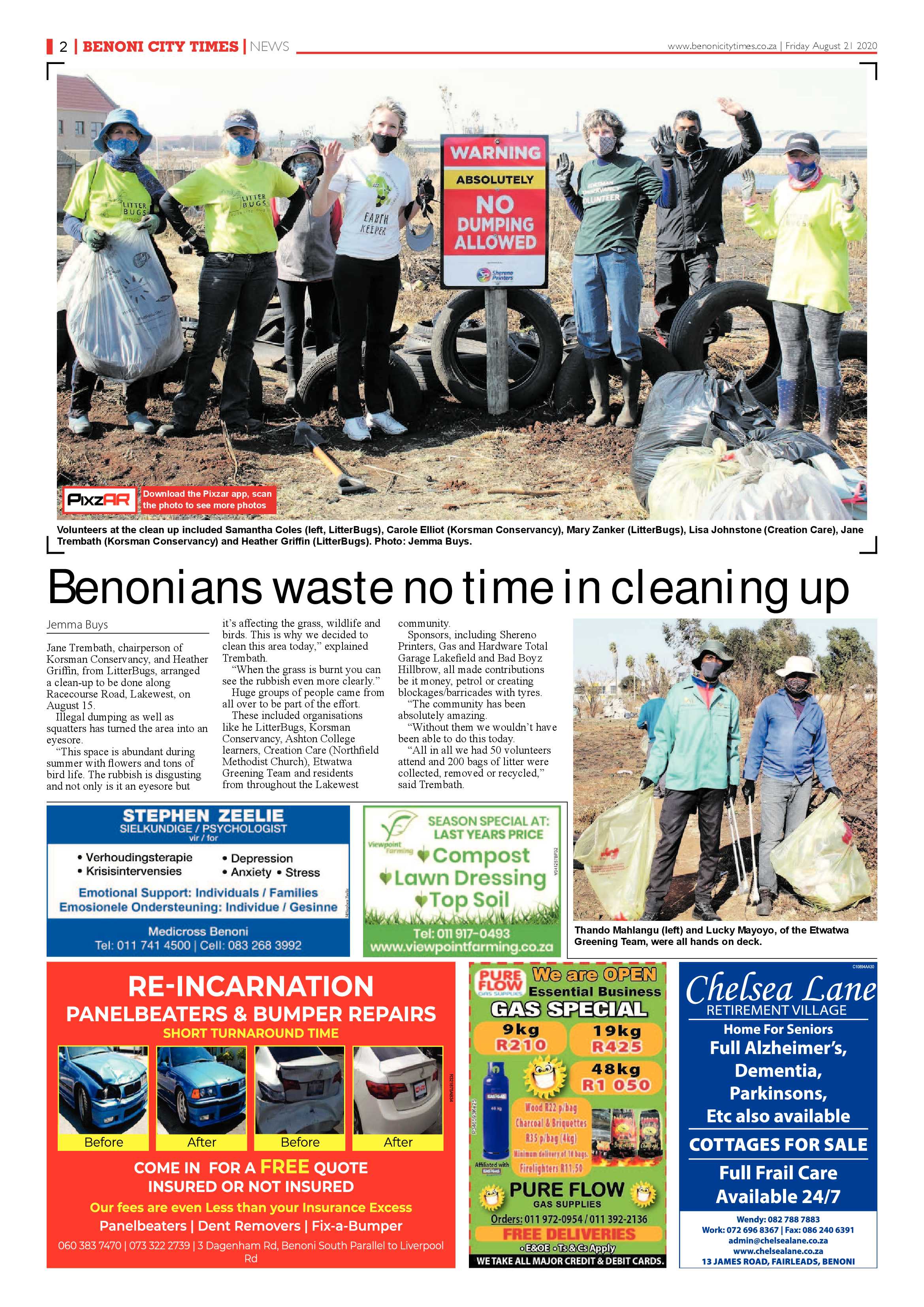 Benoni City Times 20 August 2020 page 2