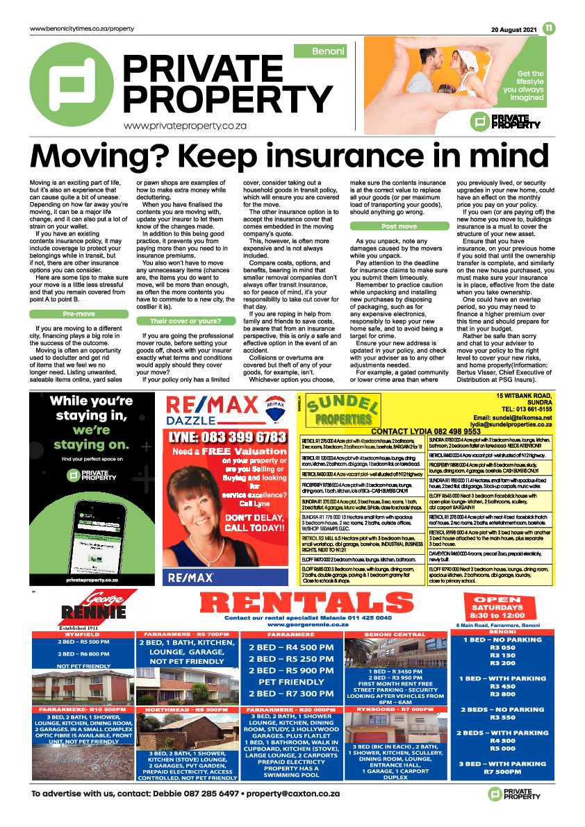 Benoni City Times 20 August 2021 page 11