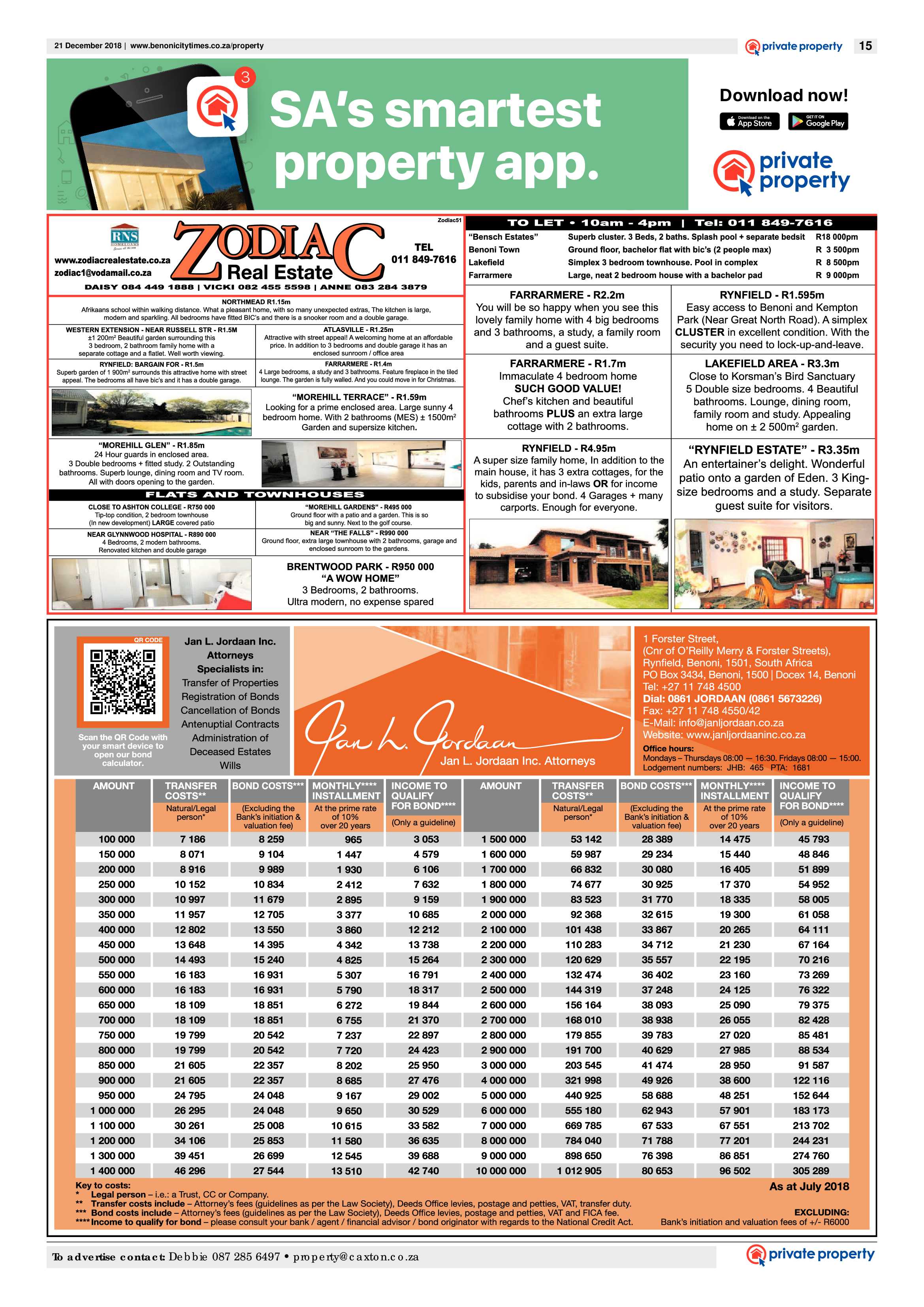 Benoni City Times 20 December 2018 page 15
