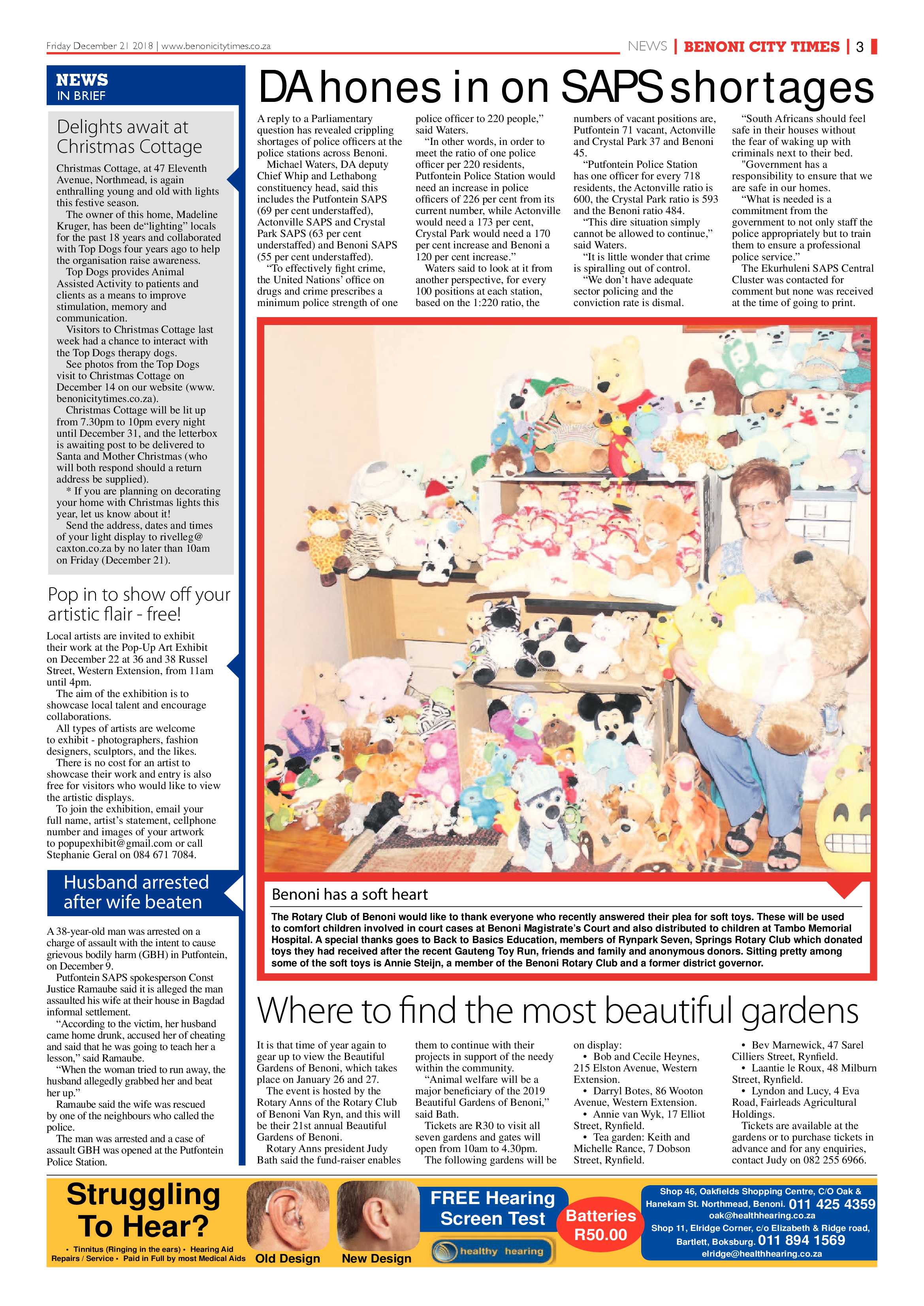 Benoni City Times 20 December 2018 page 3